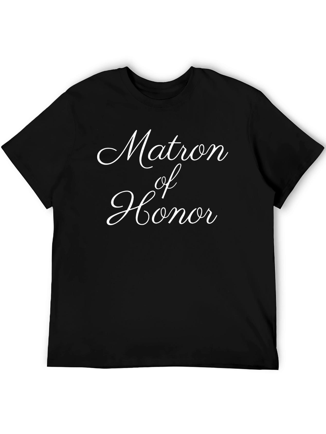 Matron of Honor Wedding T-Shirt