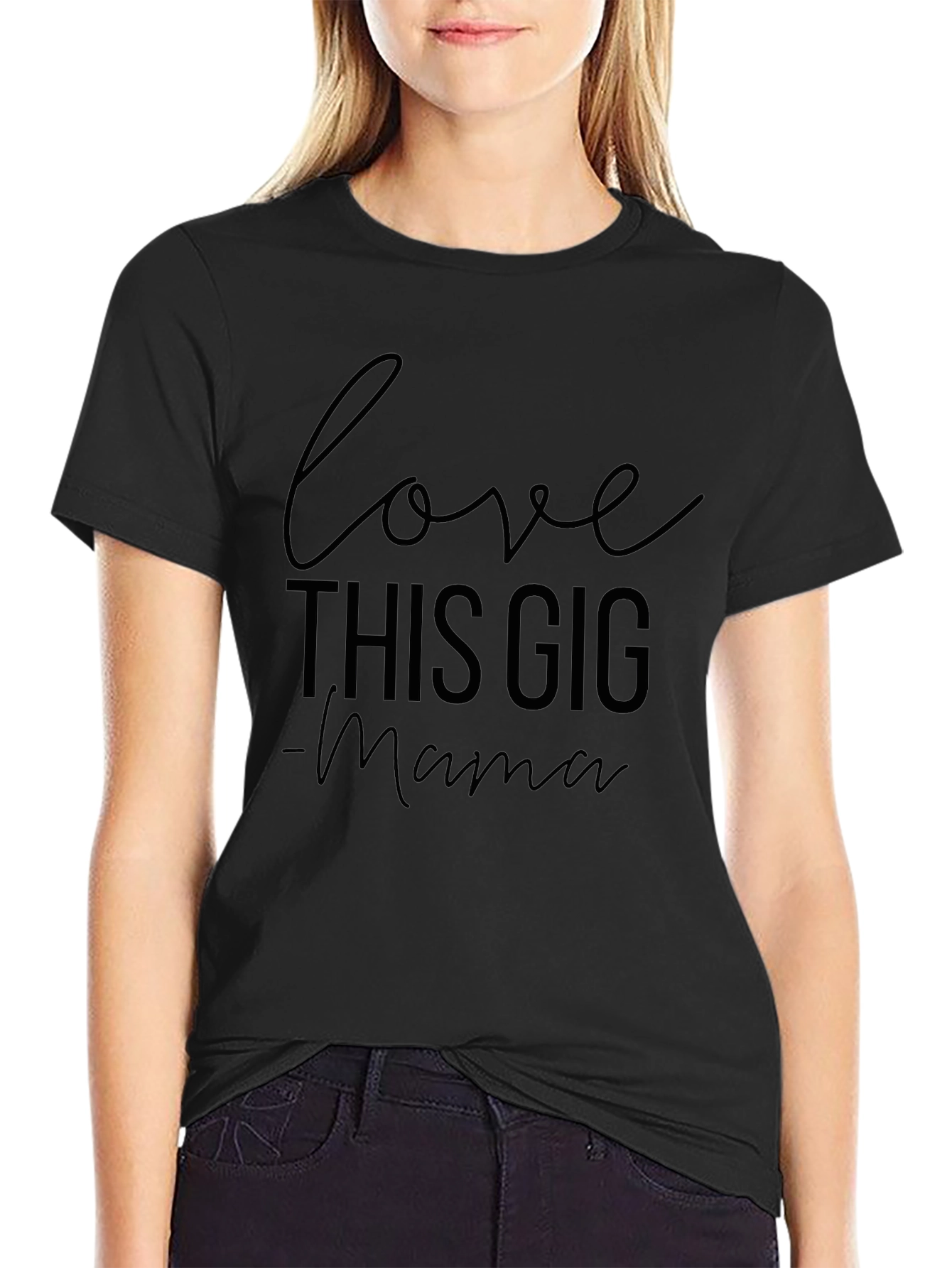 Love This Gig Mama Graphic T-Shirt