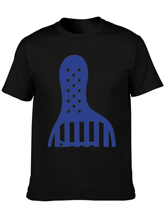 Stars and Stripes Graphic Tee - Patriotic Style