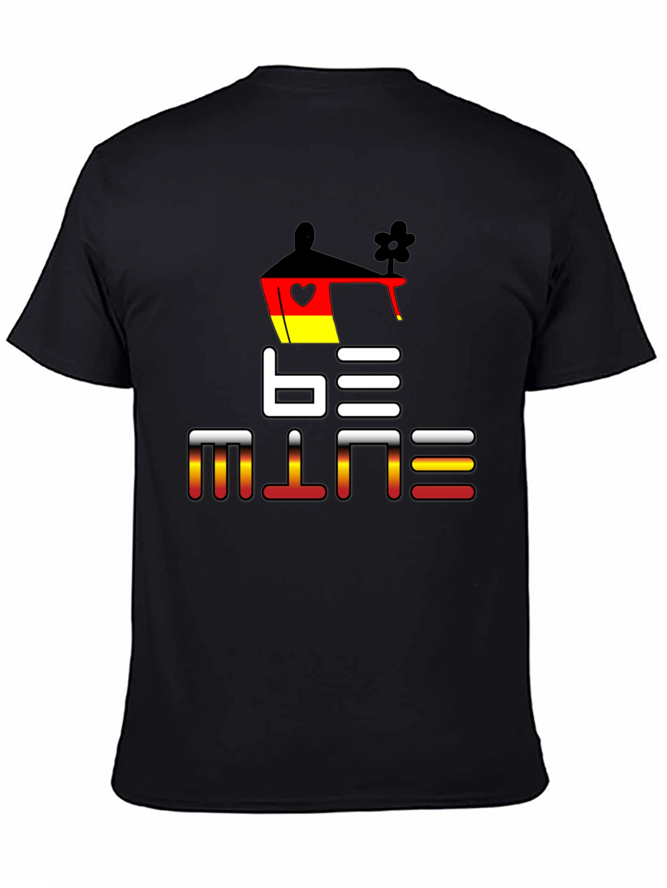Be Mine Germany T-Shirt - Unique Love Design