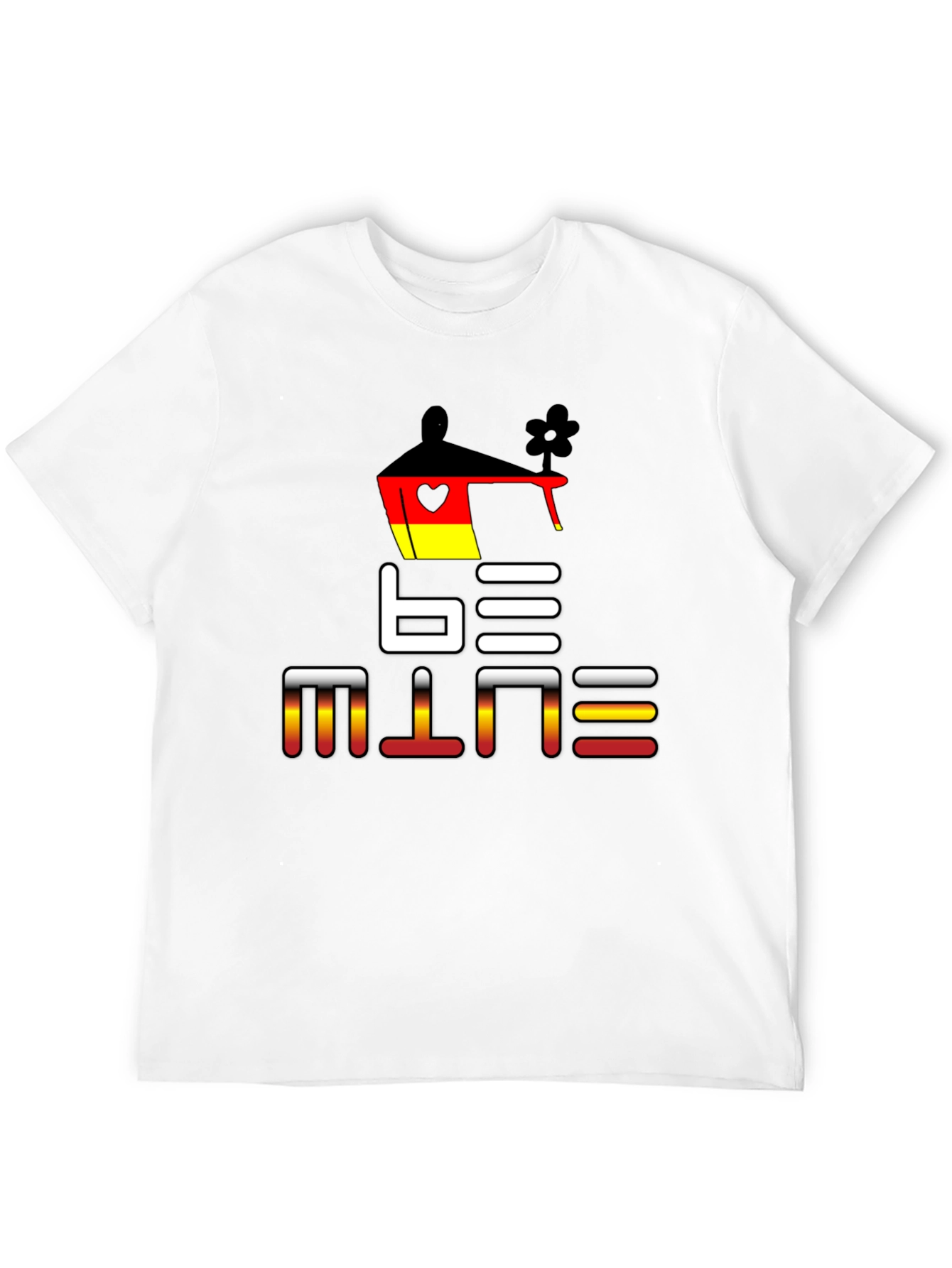 Be Mine Germany T-Shirt - Unique Love Design