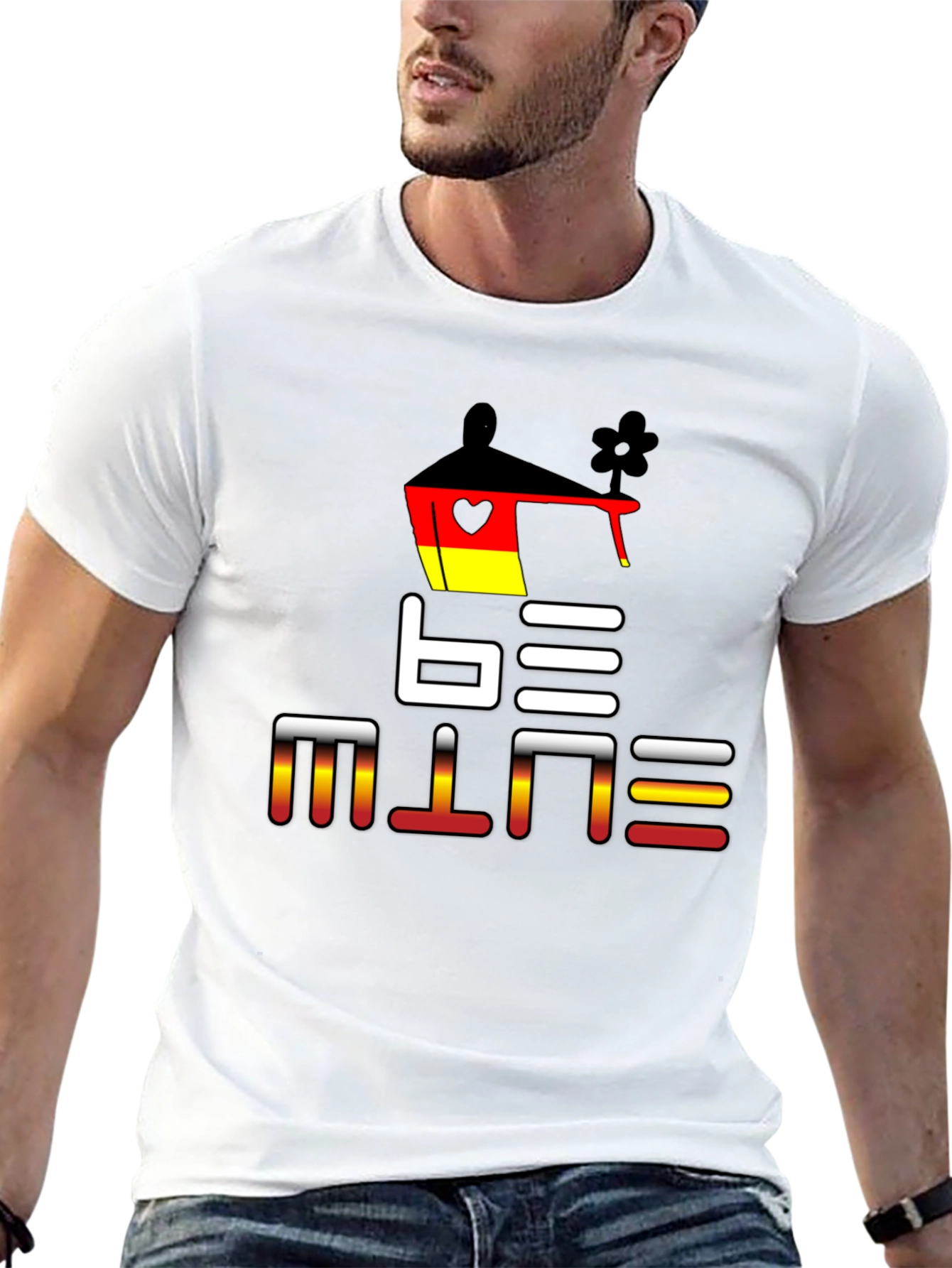Be Mine Germany T-Shirt - Unique Love Design