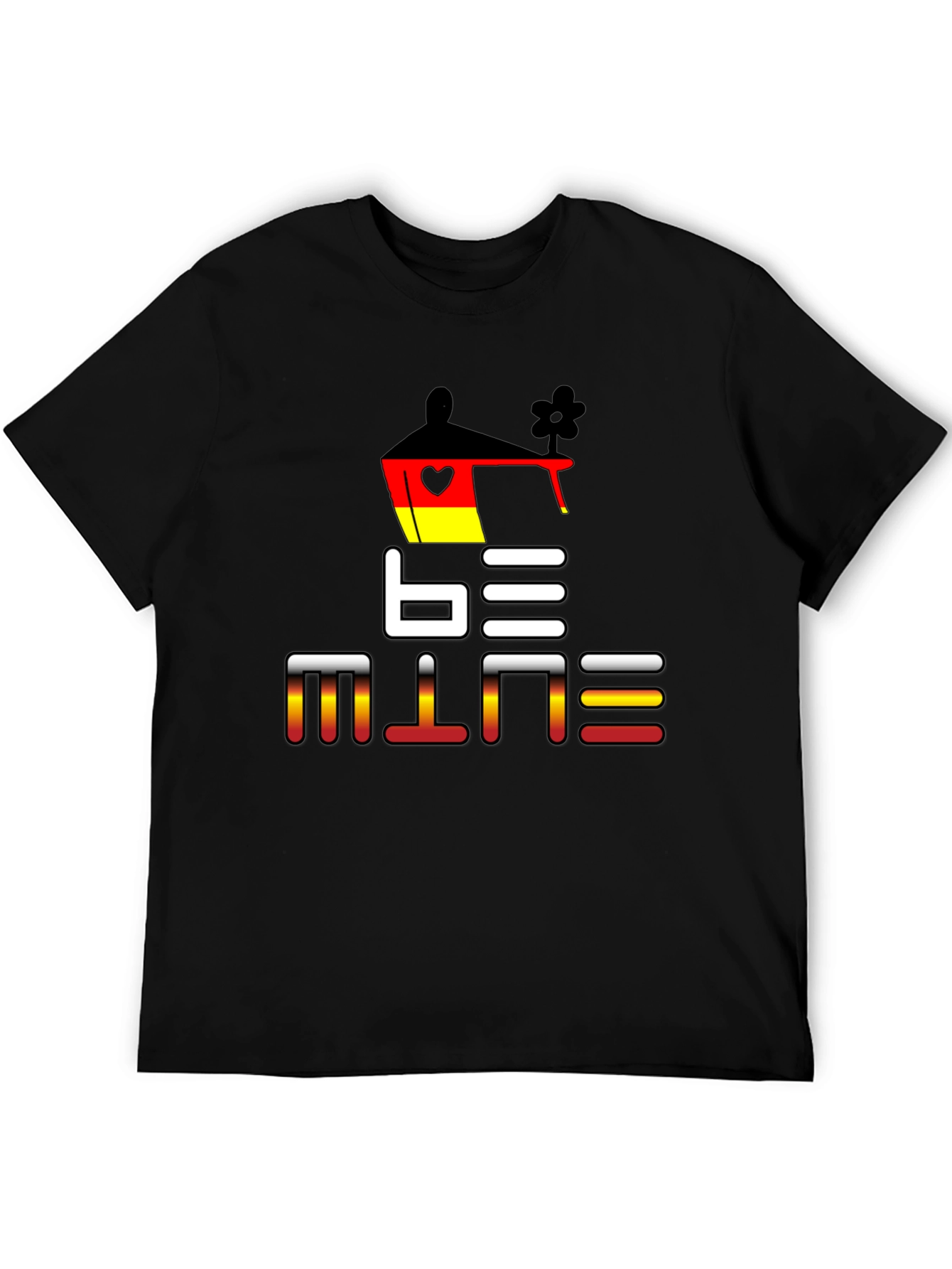 Be Mine Germany T-Shirt - Unique Love Design