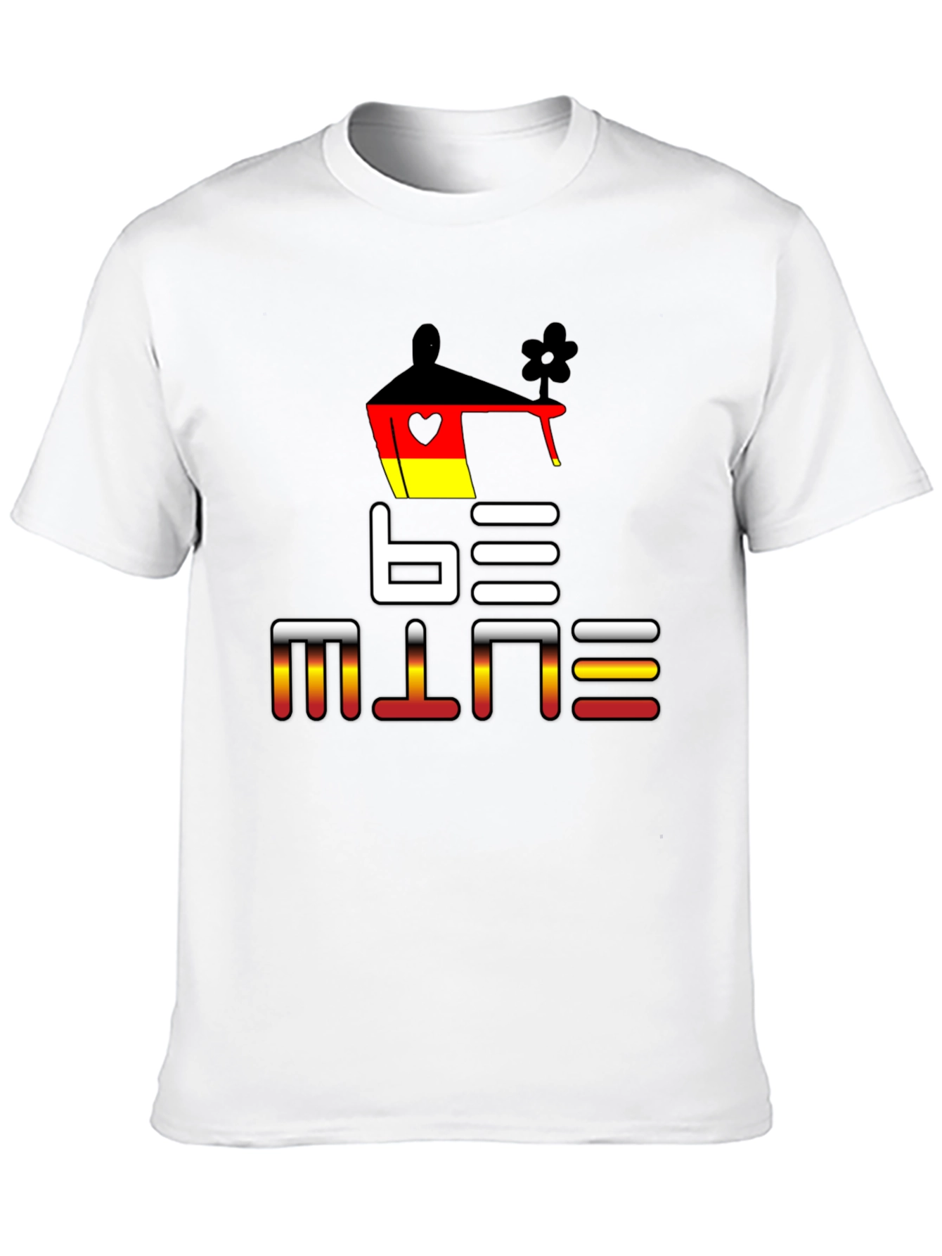 Be Mine Germany T-Shirt - Unique Love Design