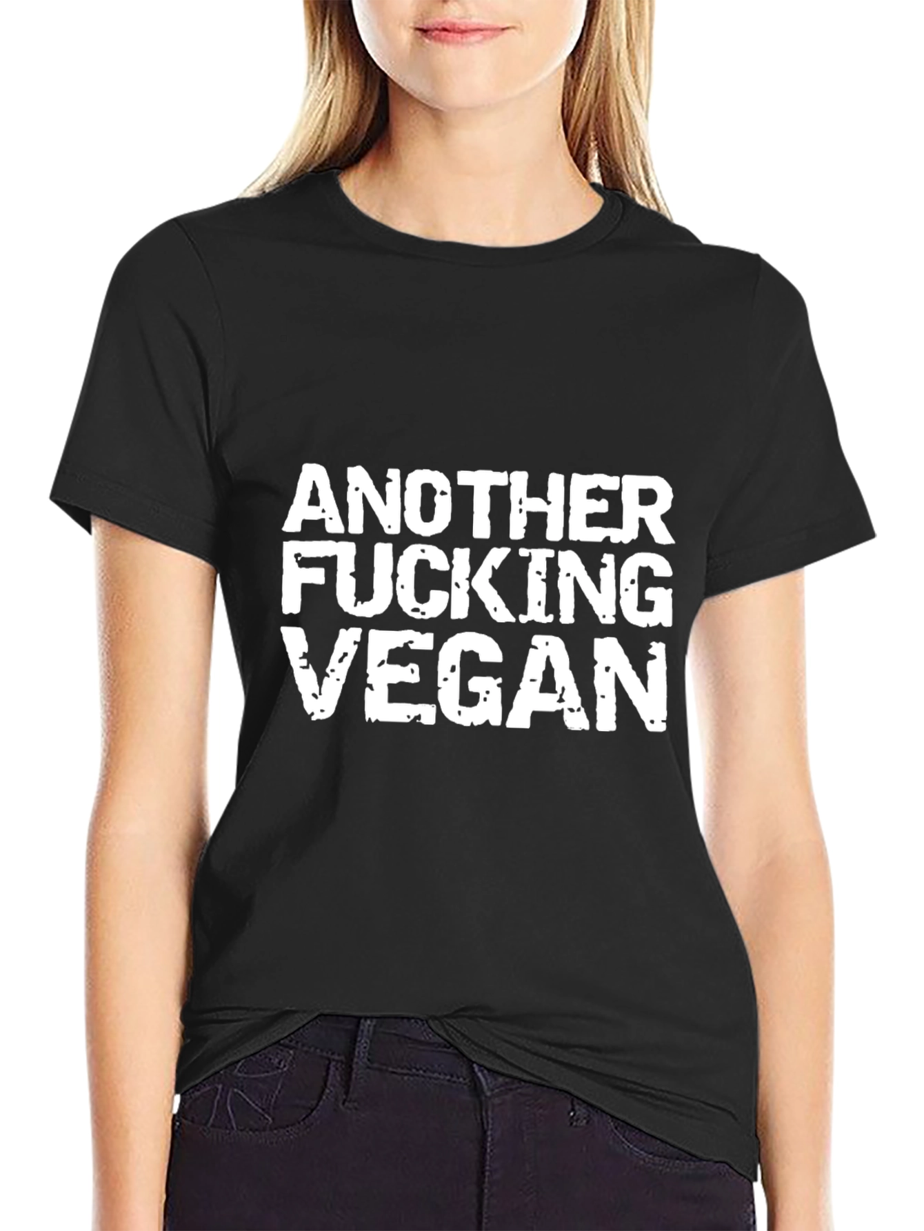Another Vegan T-Shirt Funny Slogan Top