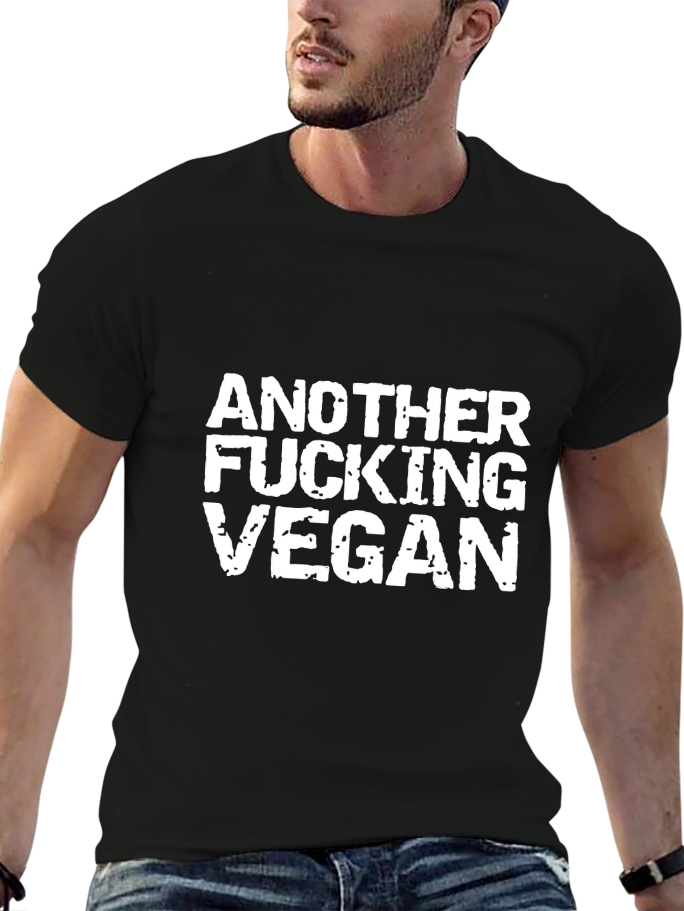 Another Vegan T-Shirt Funny Slogan Top