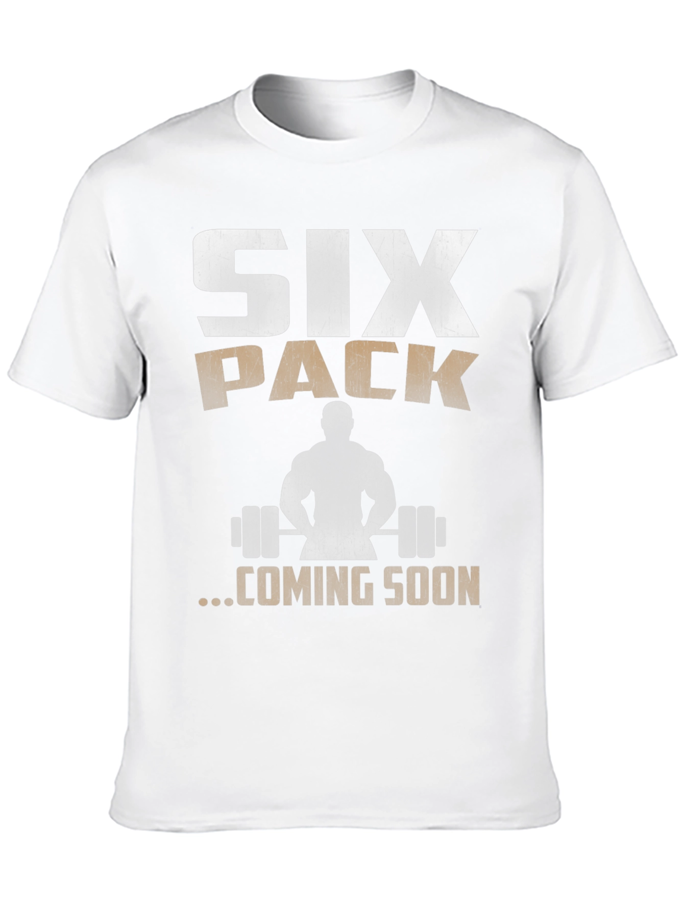 Six Pack Coming Soon Mens T-Shirt Gym Motivation