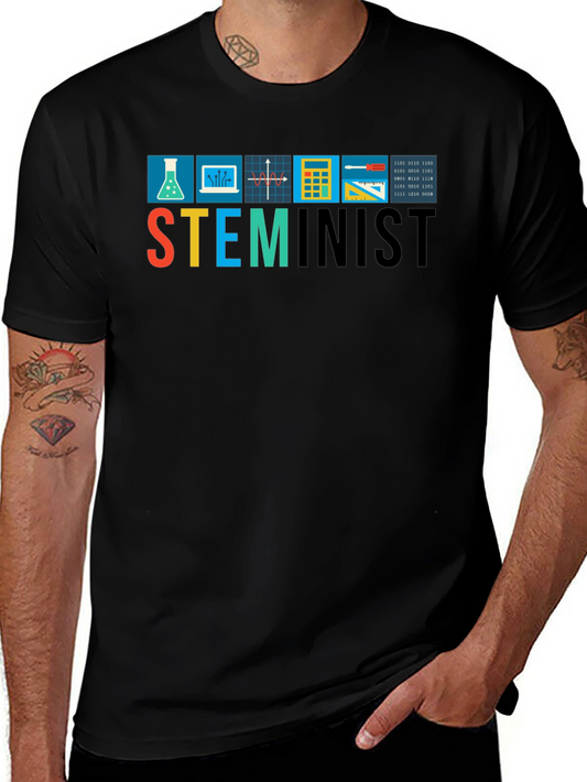 STEMinist T-Shirt - Science Tech Engineering Math