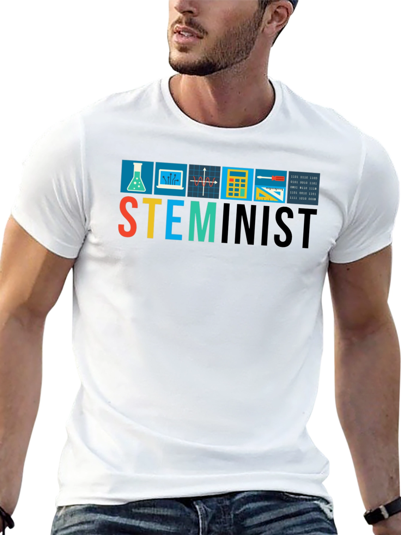 STEMinist T-Shirt - Science Tech Engineering Math