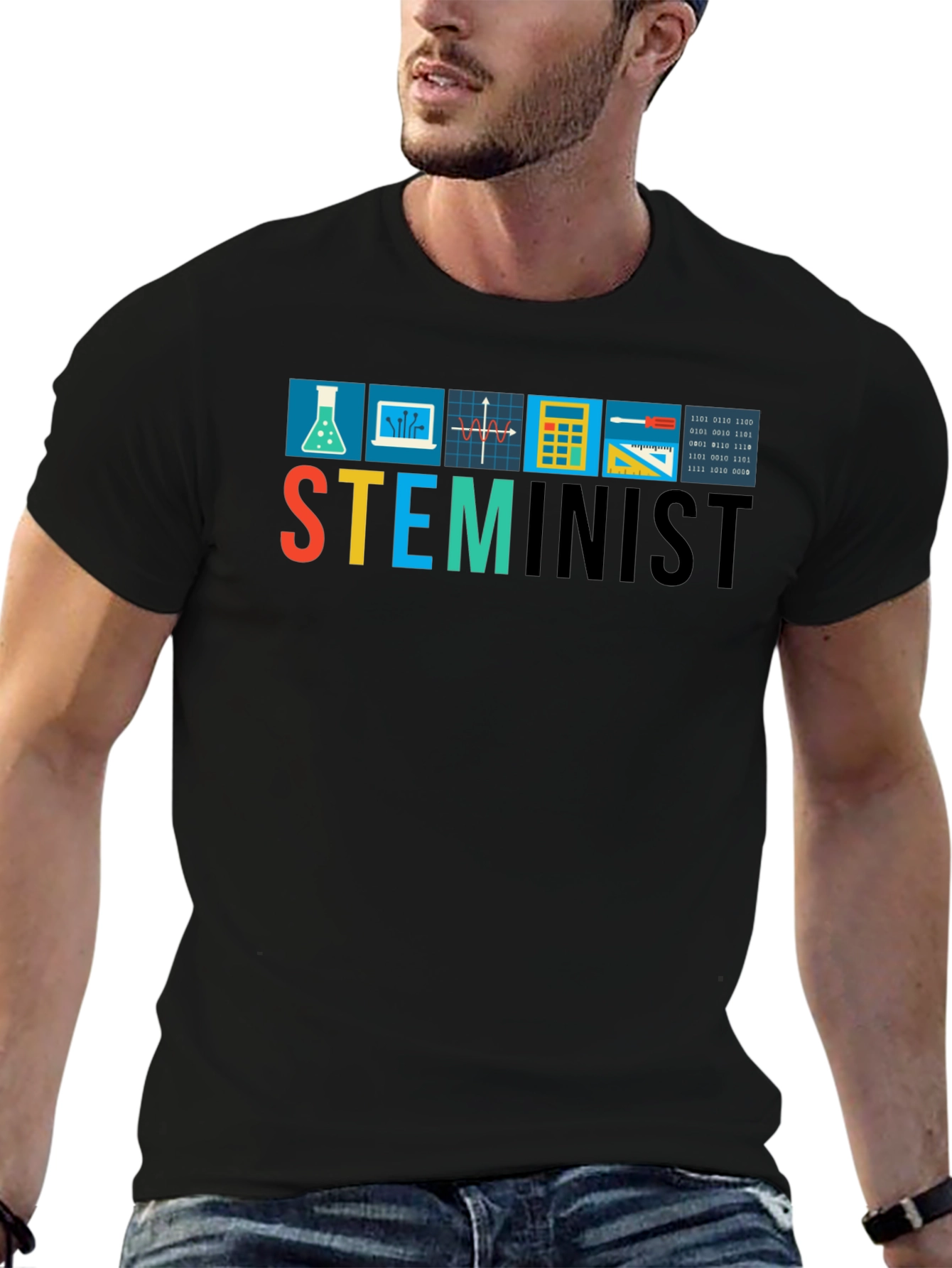 STEMinist T-Shirt - Science Tech Engineering Math