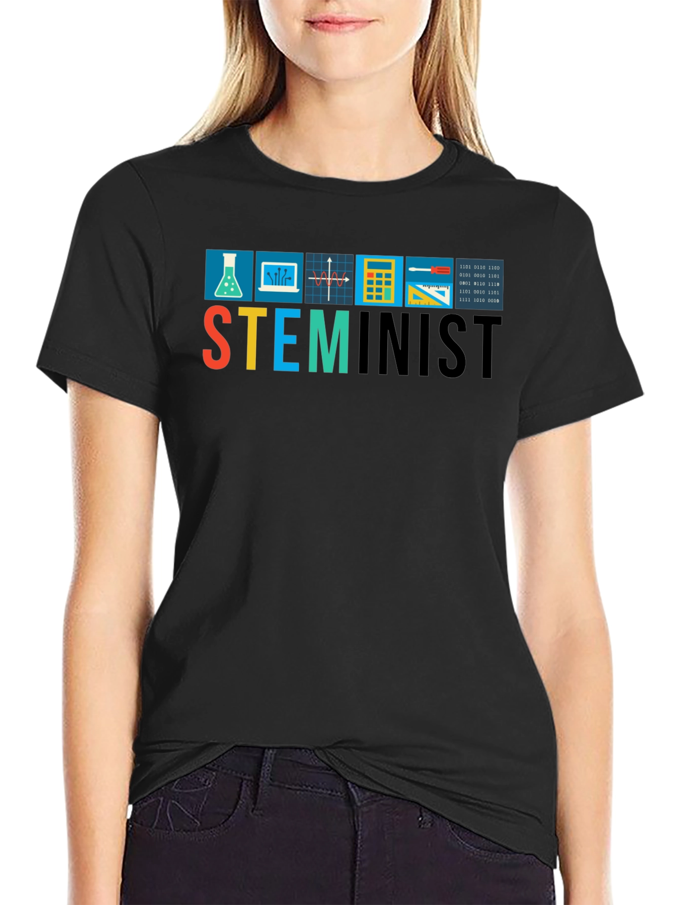 STEMinist T-Shirt - Science Tech Engineering Math