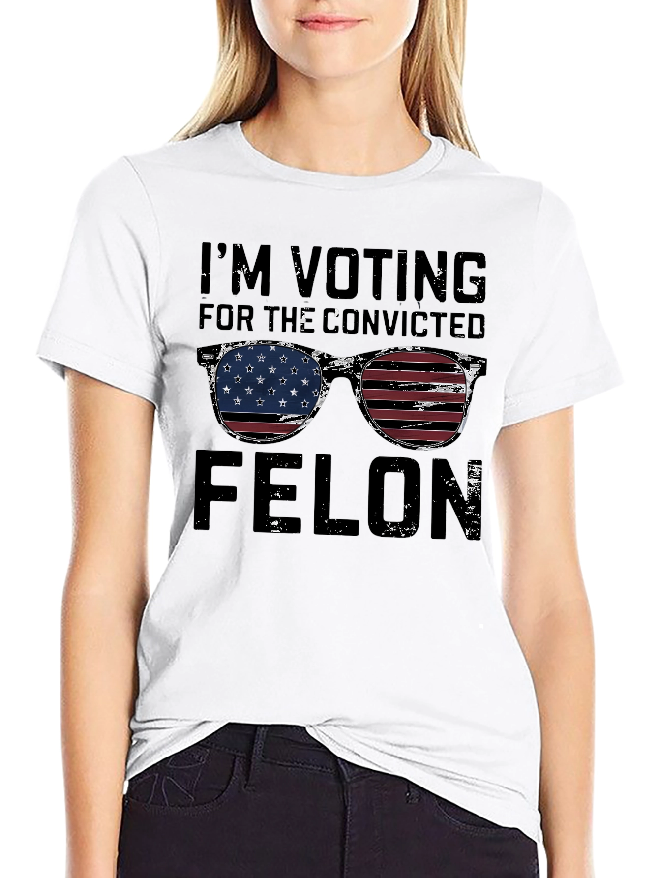 Im Voting for the Convicted Felon T-Shirt