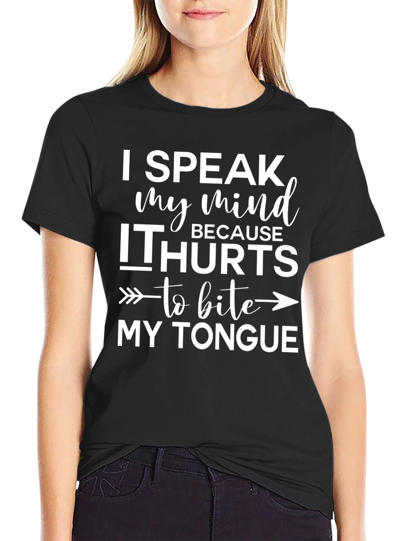 Speak My Mind T-Shirt - Funny Saying