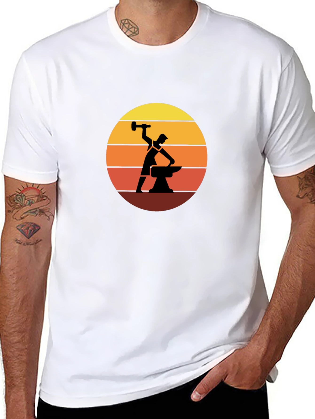 Blacksmith Sunset Graphic Tee