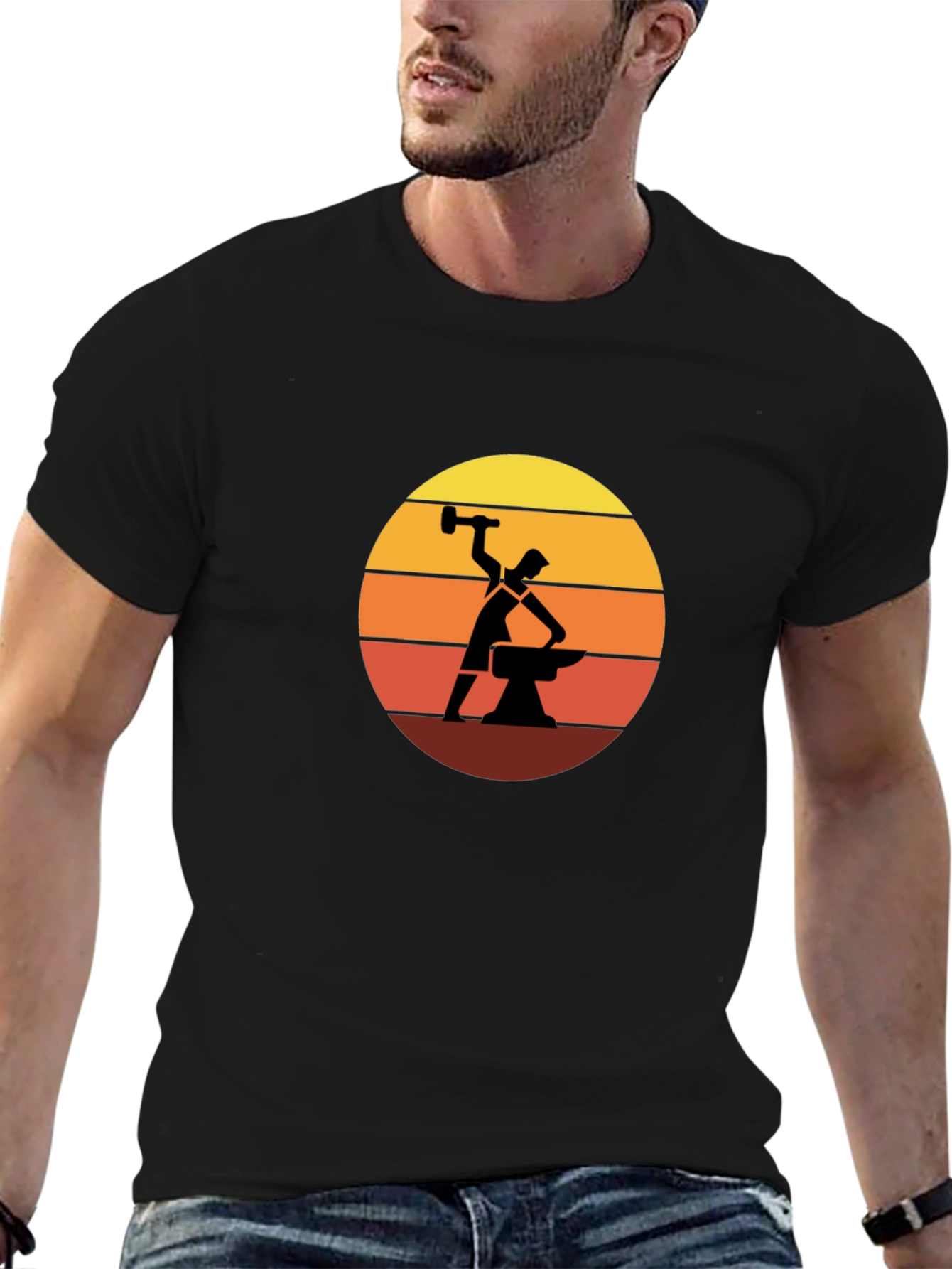 Blacksmith Sunset Graphic Tee