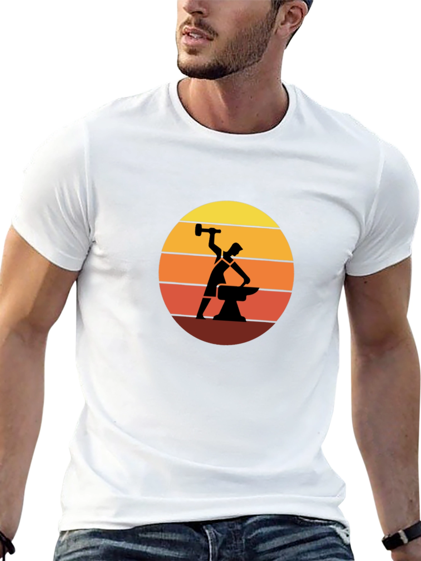 Blacksmith Sunset Graphic Tee