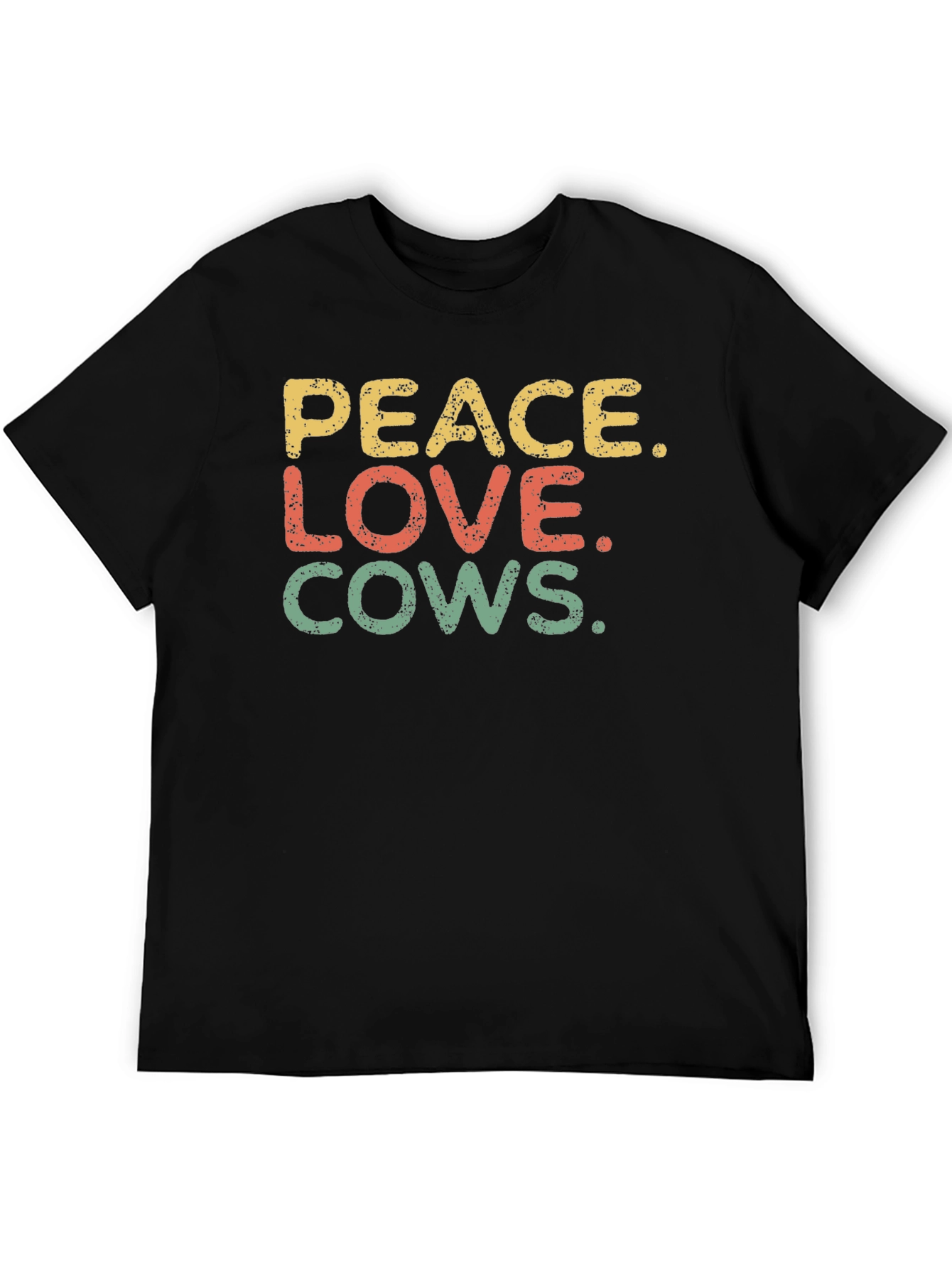 Peace Love Cows Graphic Tee