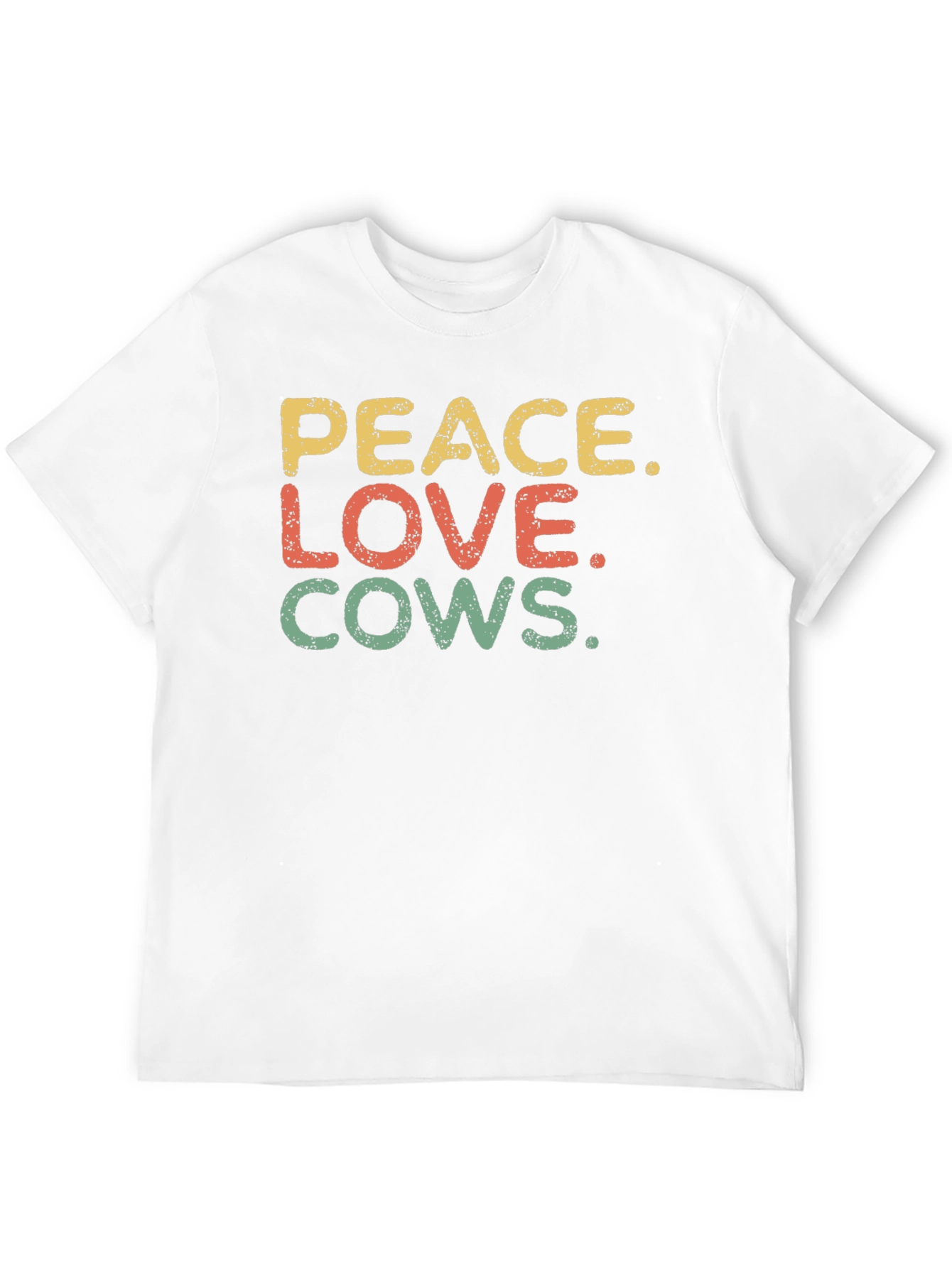 Peace Love Cows Graphic Tee