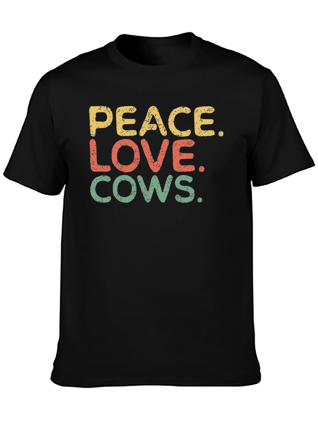 Peace Love Cows Graphic Tee