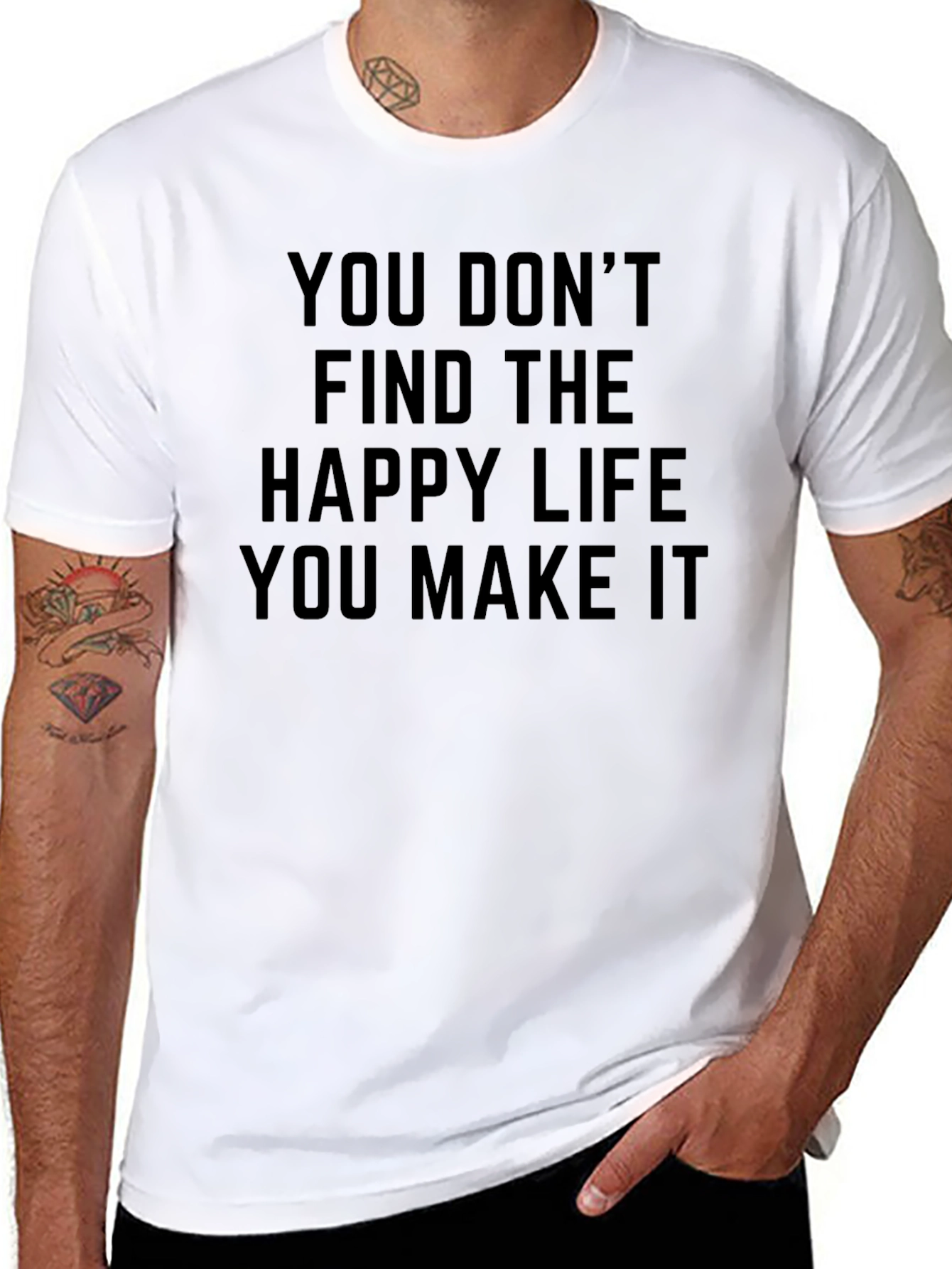 Inspirational Graphic Tee - You Make It