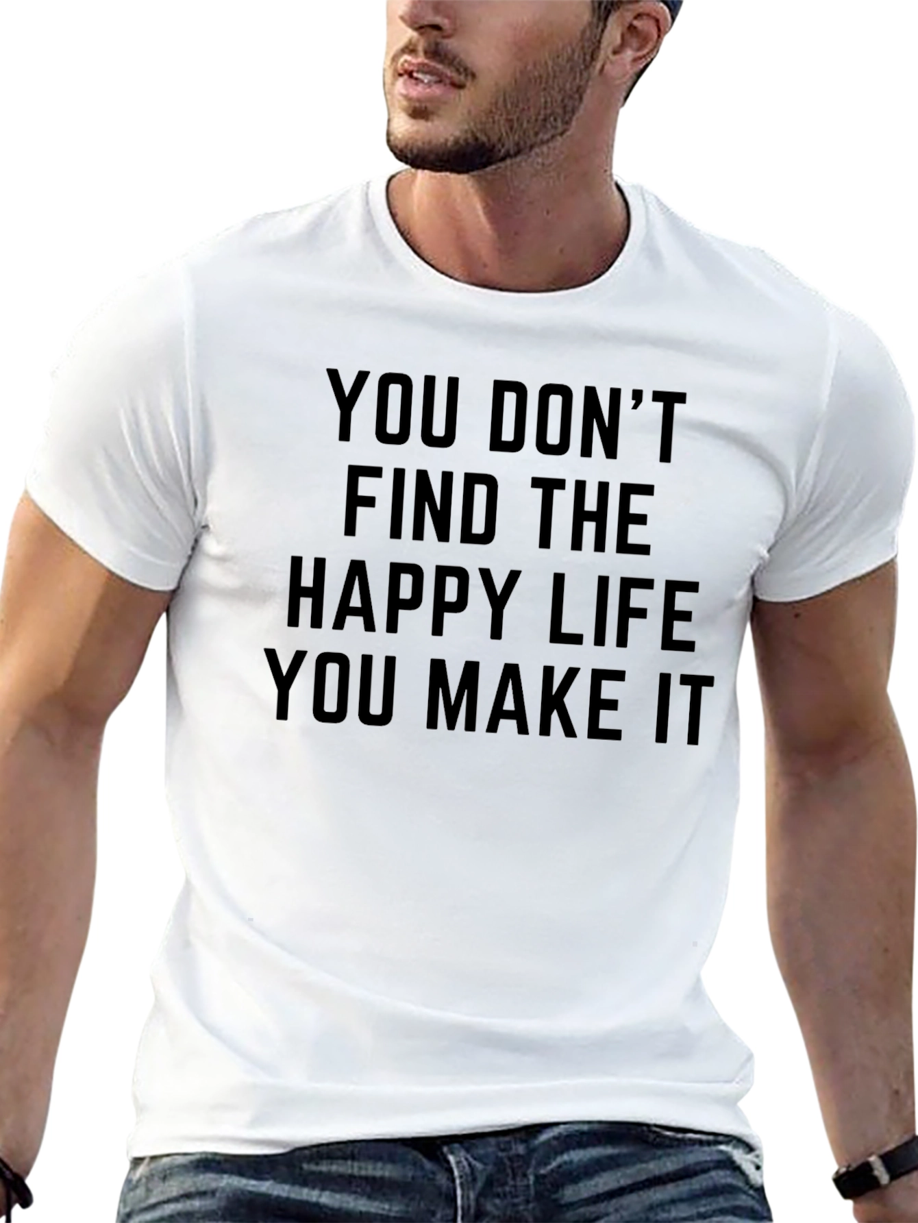 Inspirational Graphic Tee - You Make It