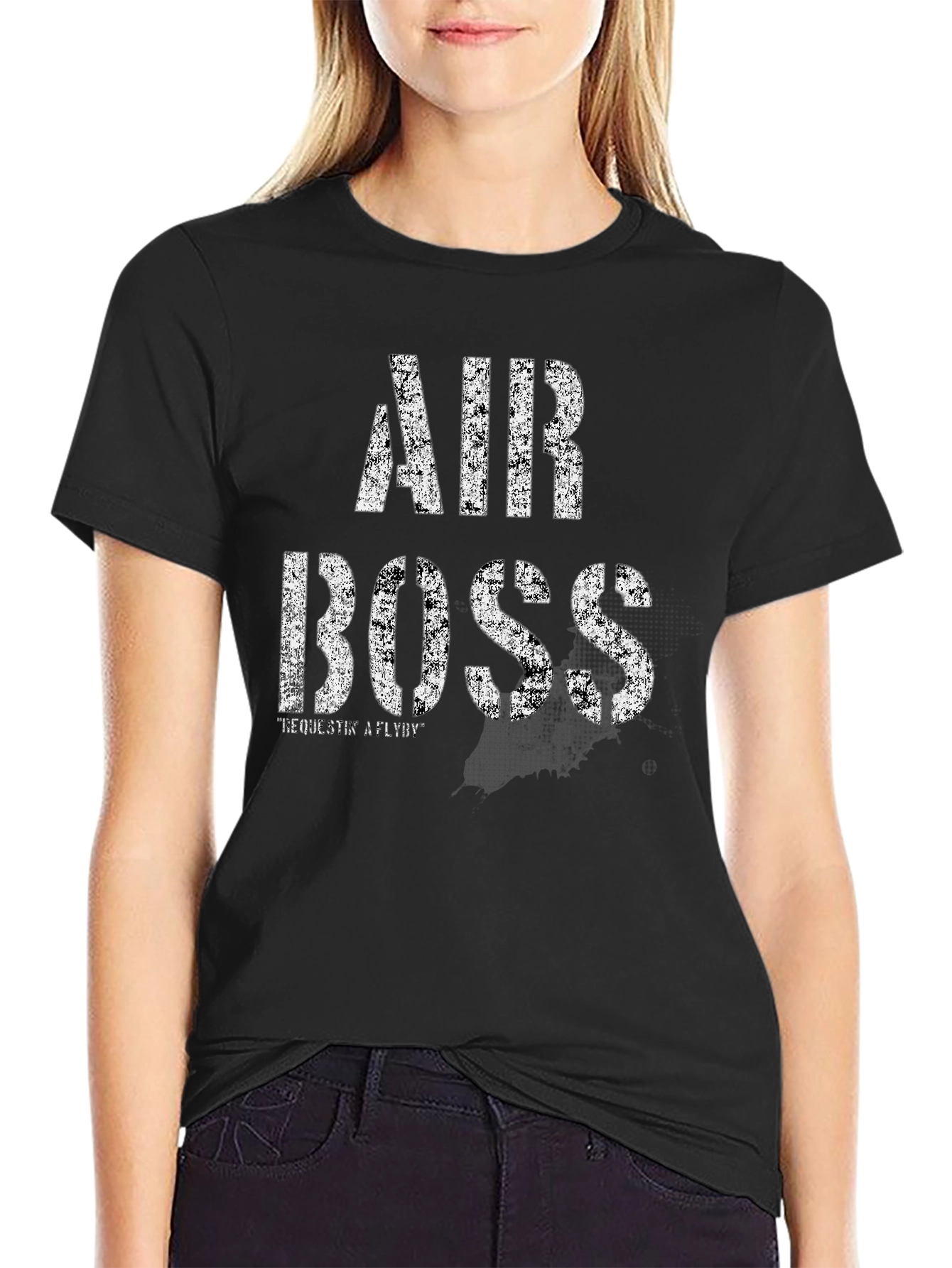 Air Boss Graphic Print T-Shirt