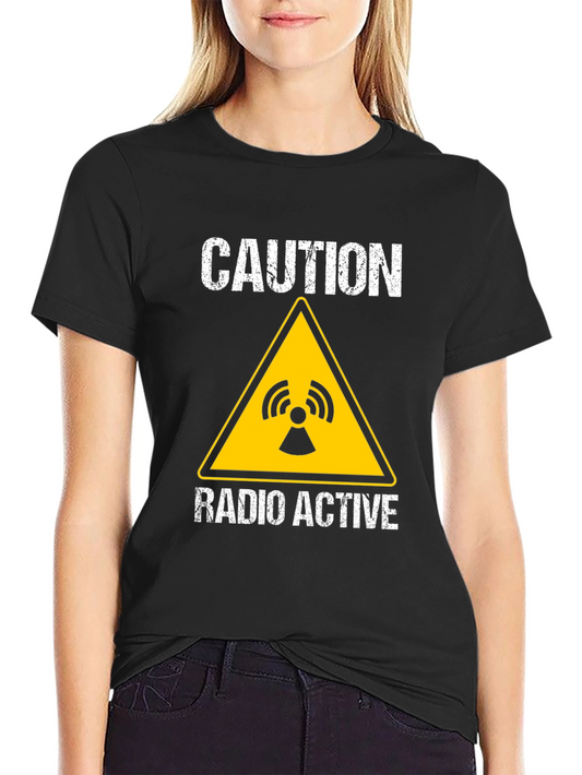 Caution Radioactive Graphic T-Shirt