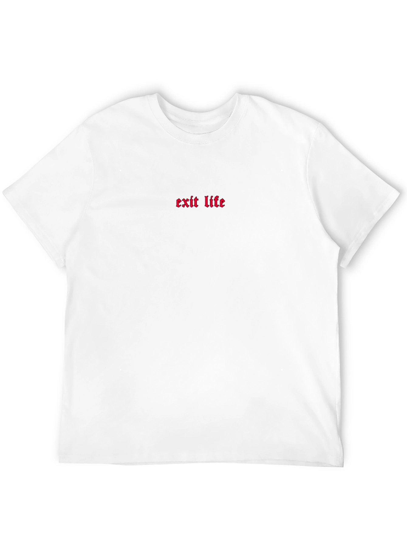 Exit Life Graphic Black T-Shirt