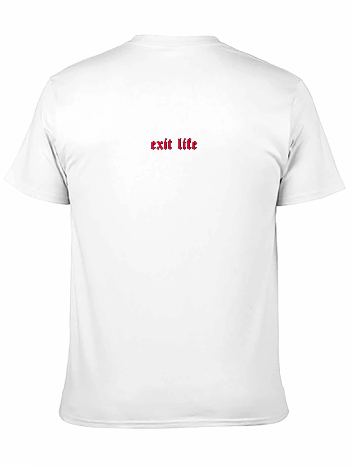 Exit Life Graphic Black T-Shirt