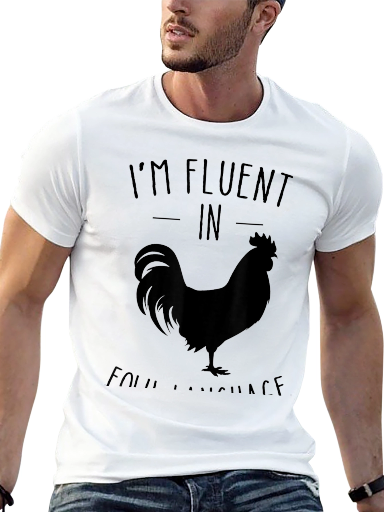 Fluent in Foul Language Black T-Shirt