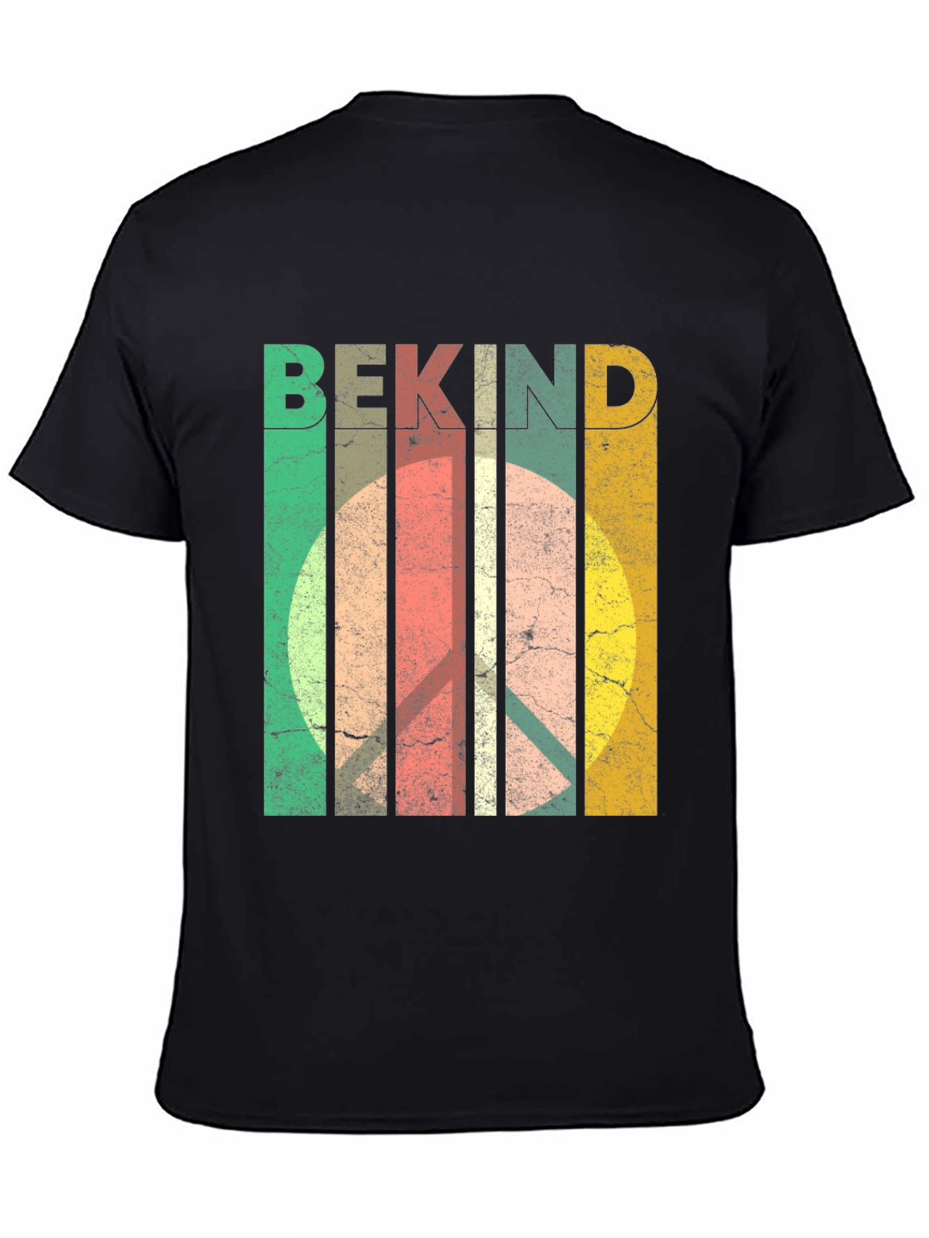 Be Kind Peace Sign T-Shirt - Retro Style
