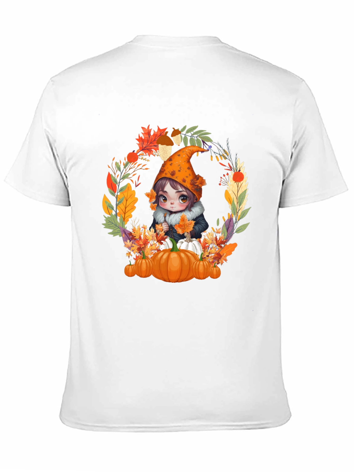 Autumn Gnome T-Shirt: Pumpkin Patch Vibes