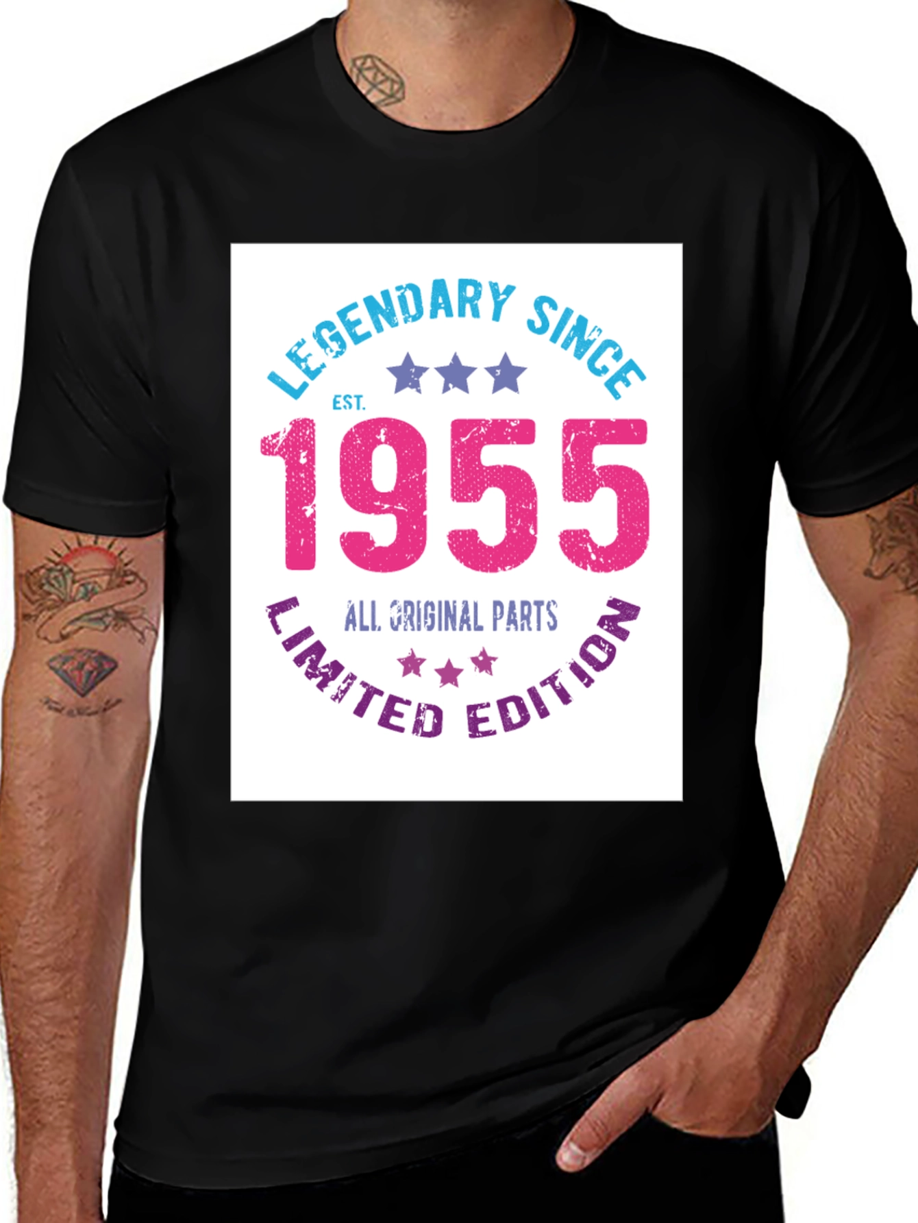 Legendary Since 1955 Black T-Shirt