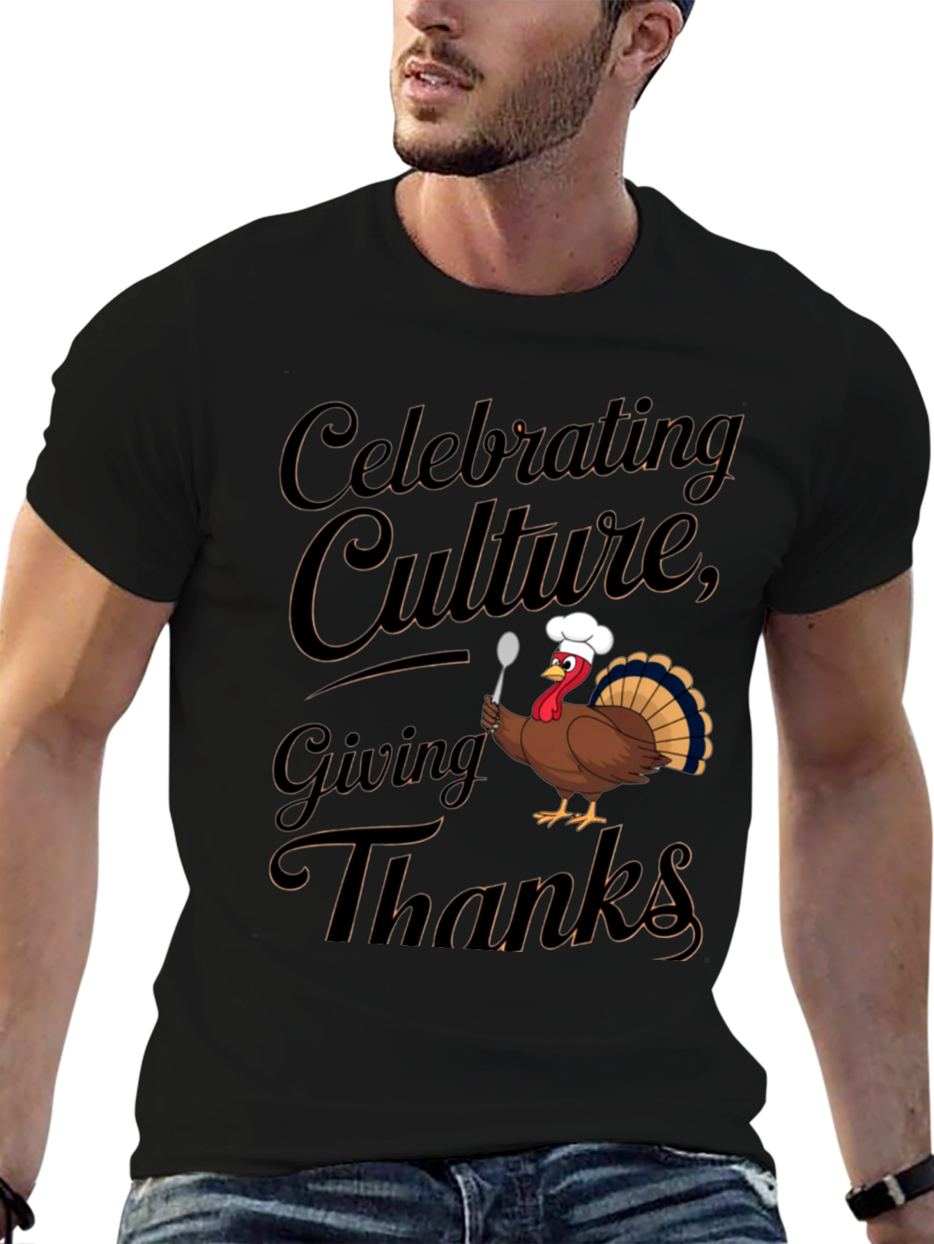 Thanksgiving Turkey Chef T-Shirt