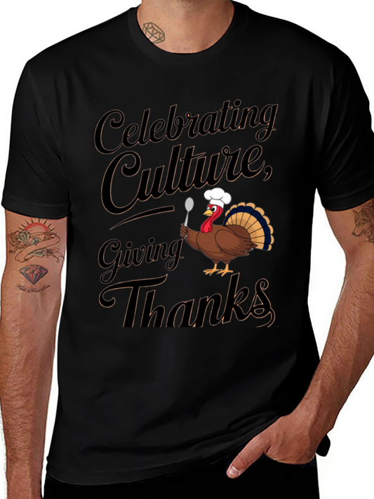 Thanksgiving Turkey Chef T-Shirt