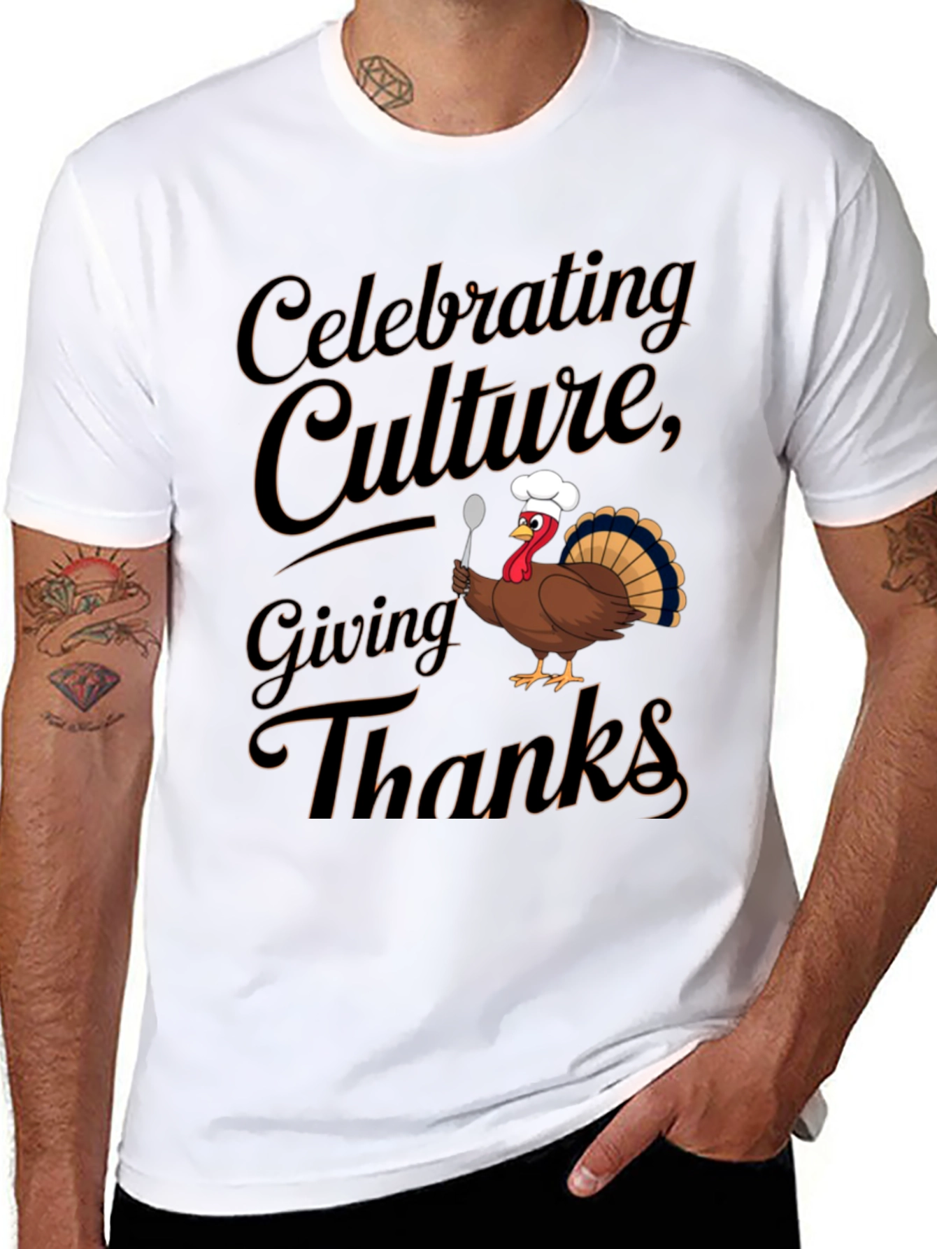 Thanksgiving Turkey Chef T-Shirt
