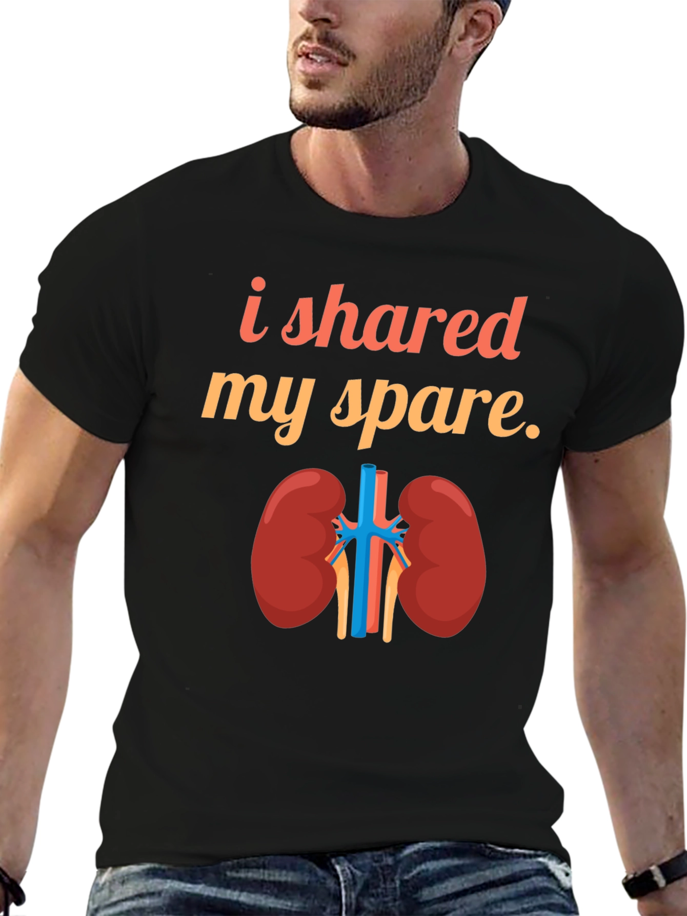 Kidney Donor T-Shirt - I Shared My Spare