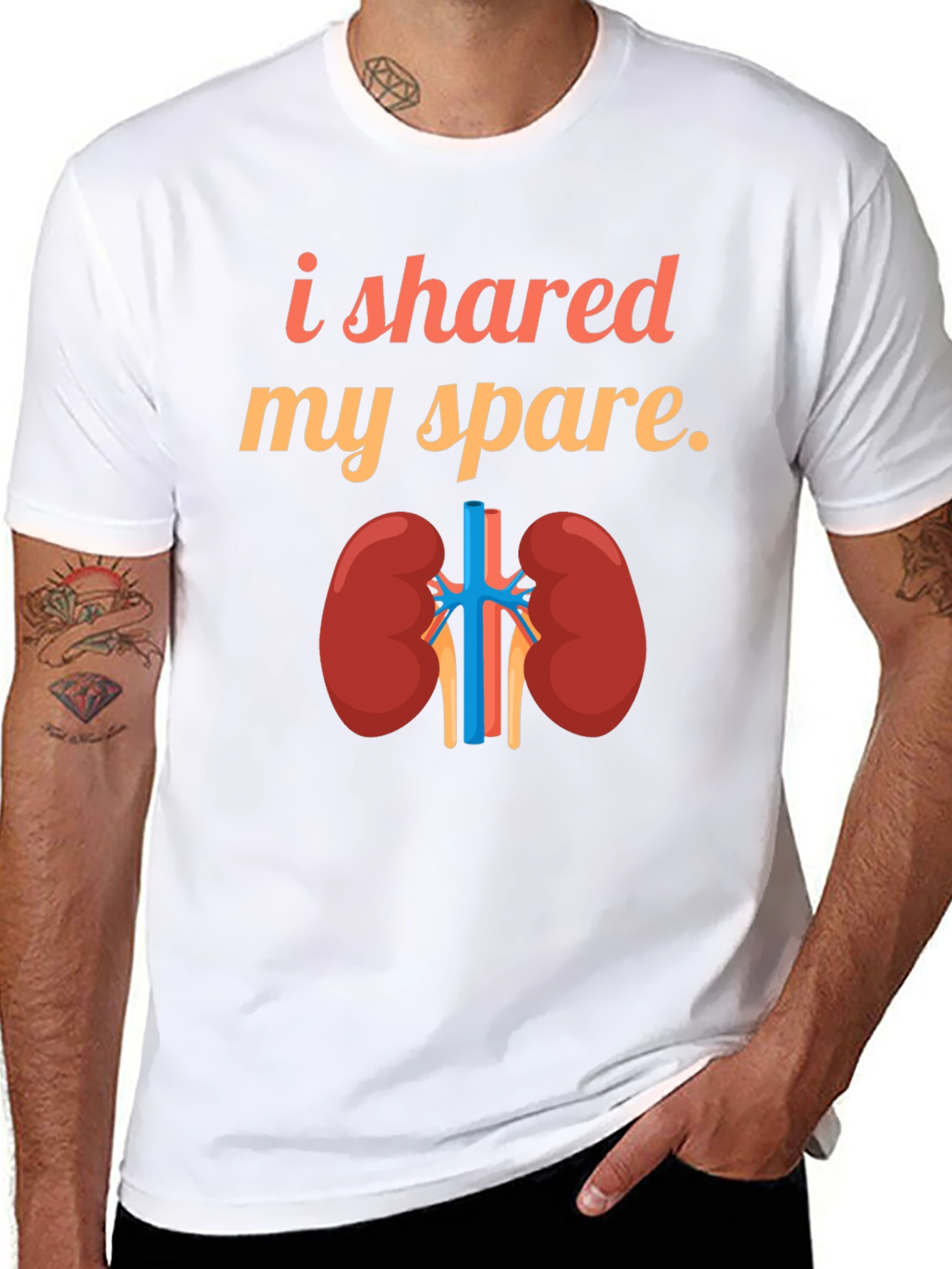 Kidney Donor T-Shirt - I Shared My Spare