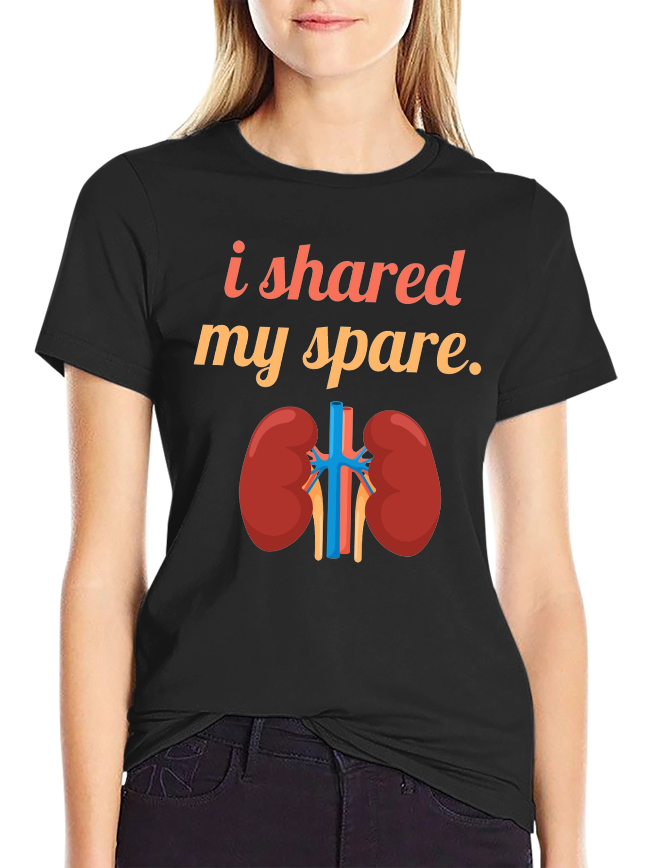 Kidney Donor T-Shirt - I Shared My Spare