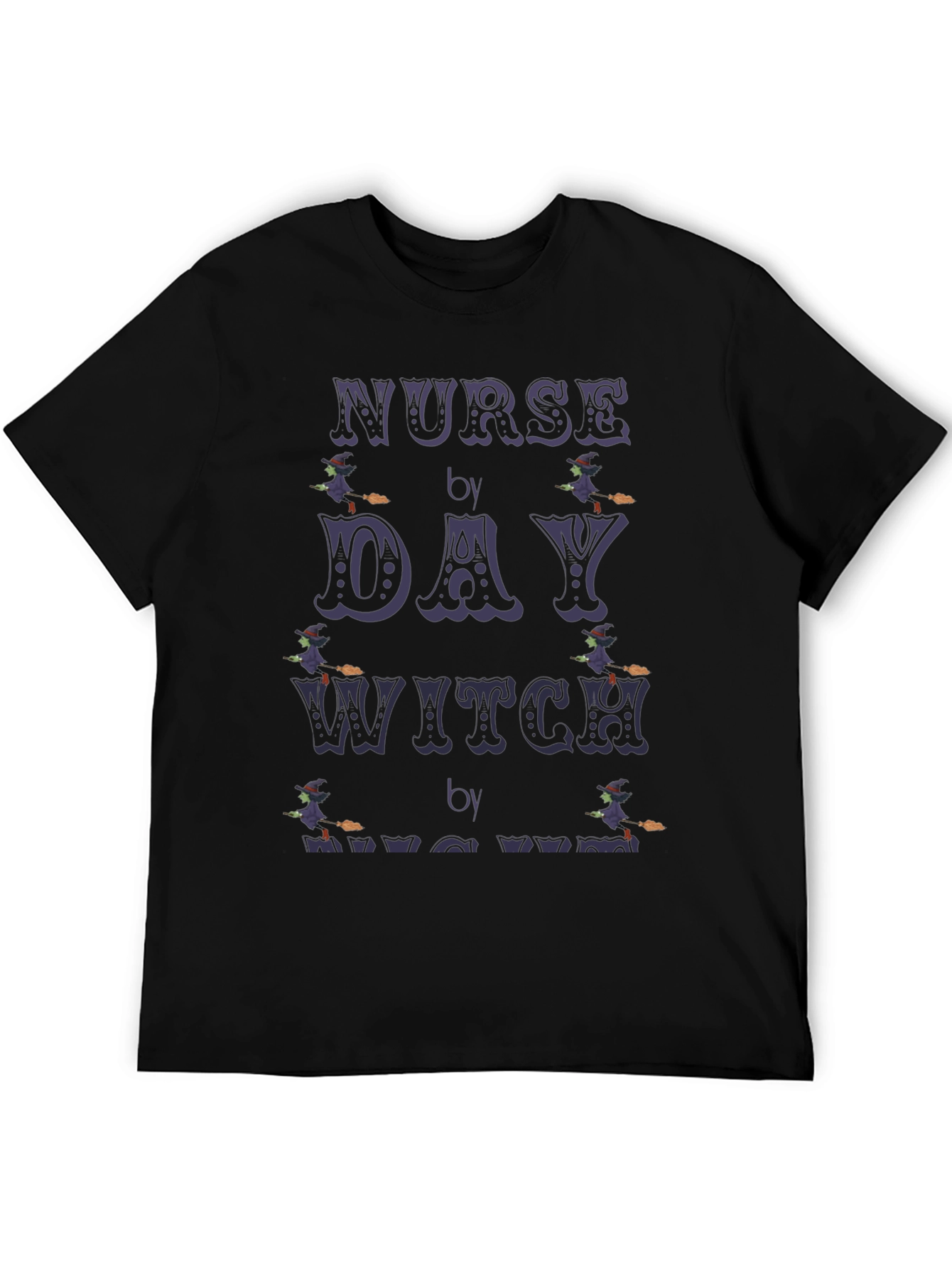 Nurse By Day Witch By Night T-Shirt
