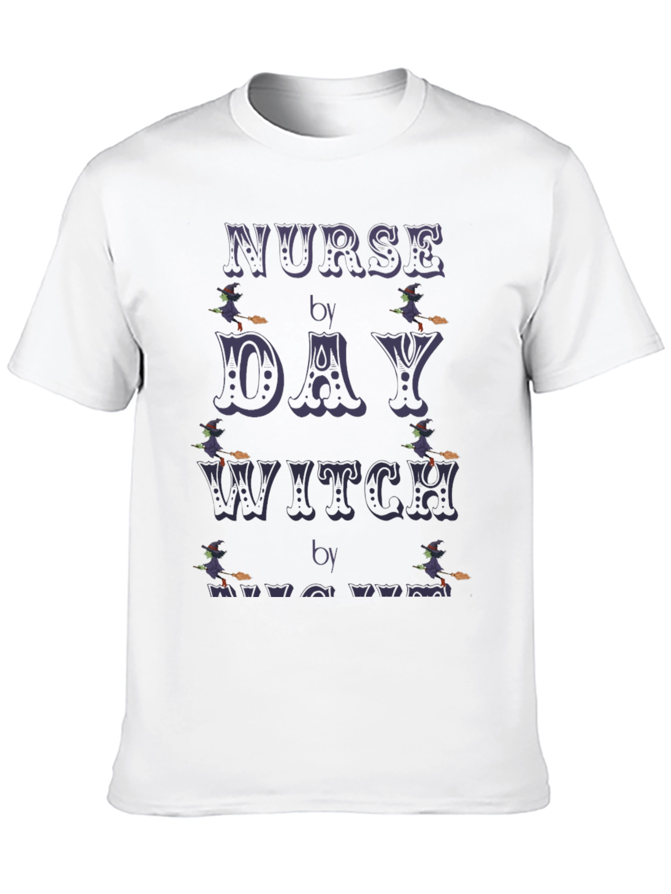 Nurse By Day Witch By Night T-Shirt
