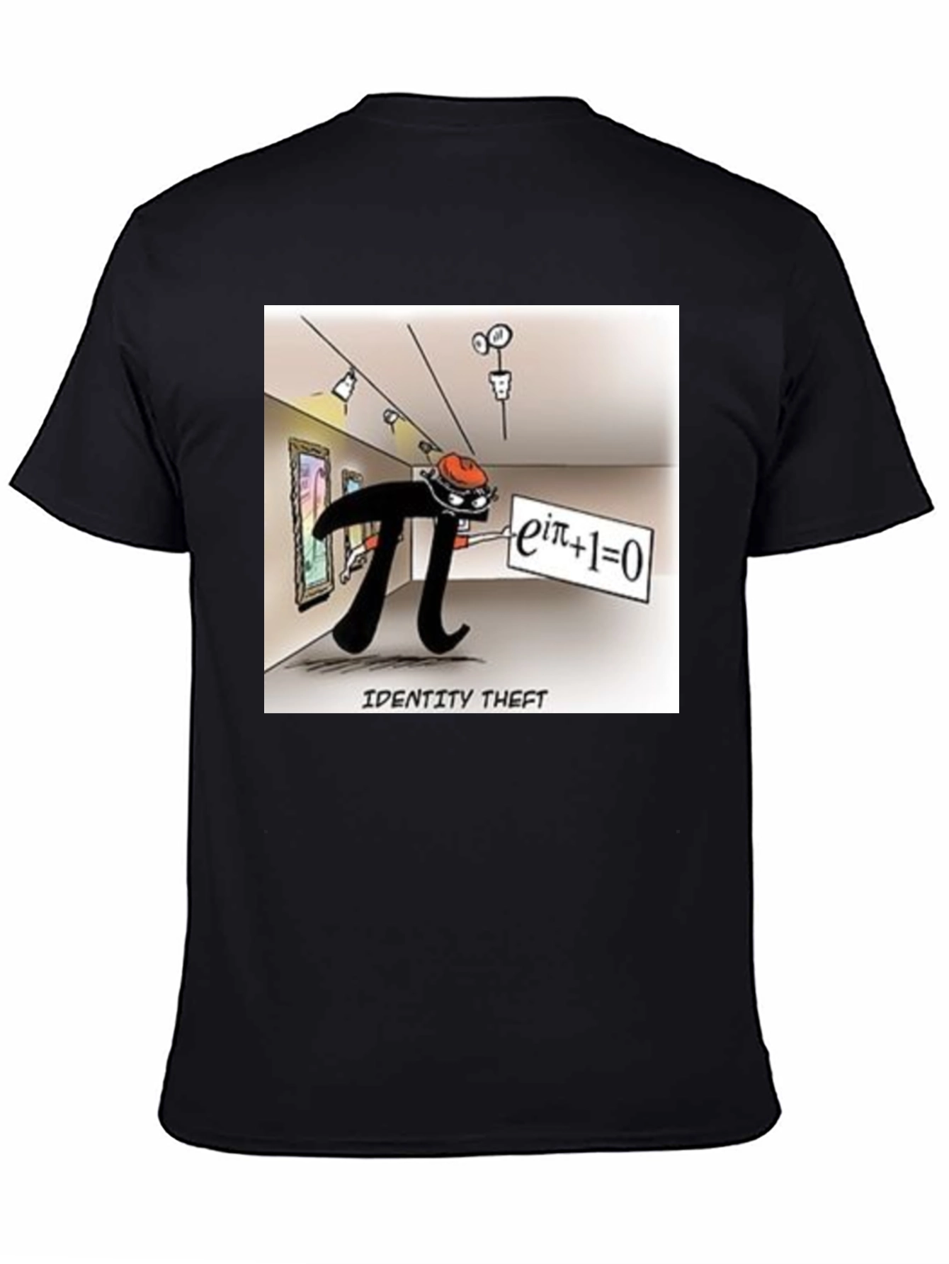 Pi Identity Theft T-Shirt - Math Humor Tee