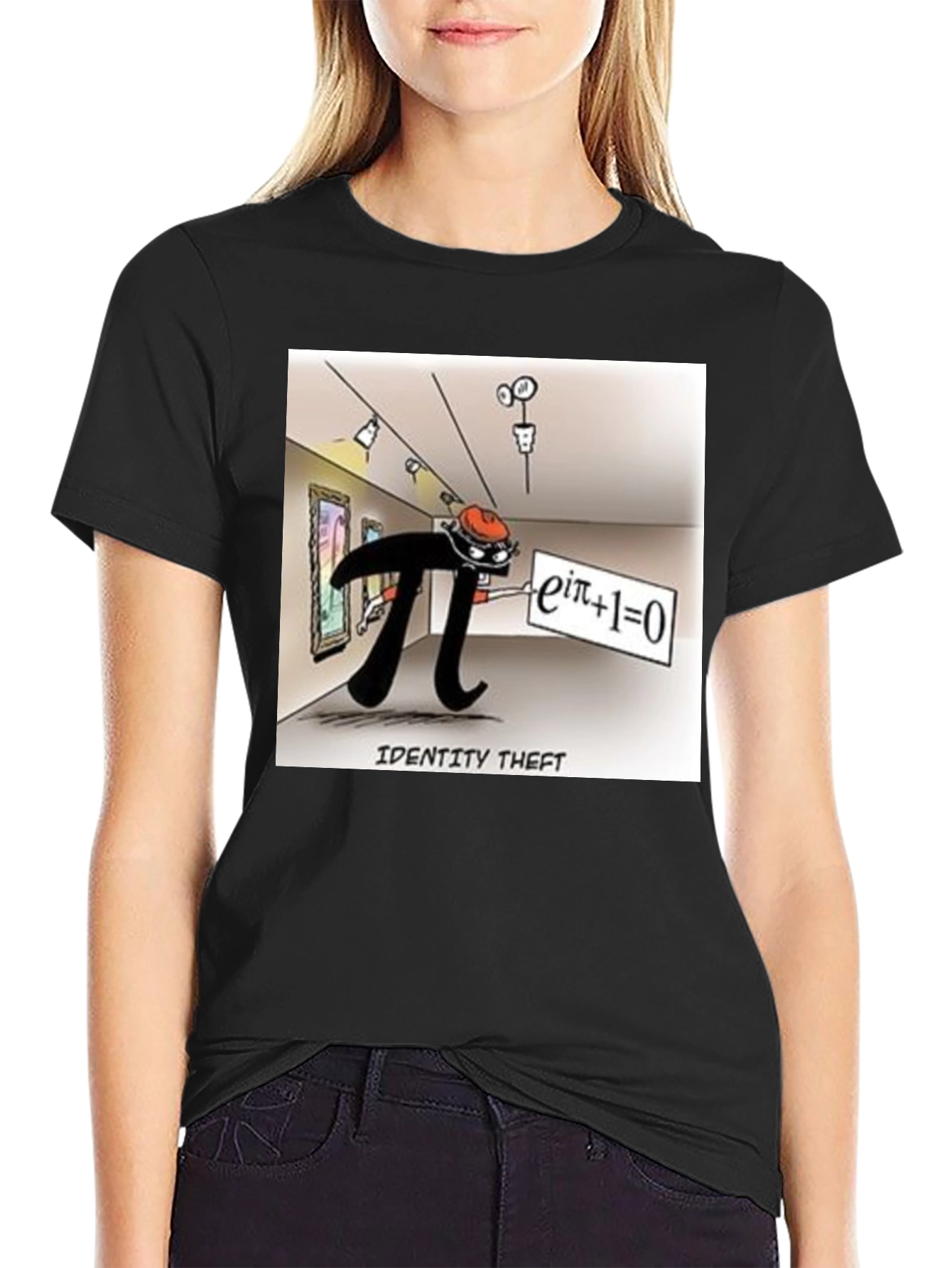 Pi Identity Theft T-Shirt - Math Humor Tee