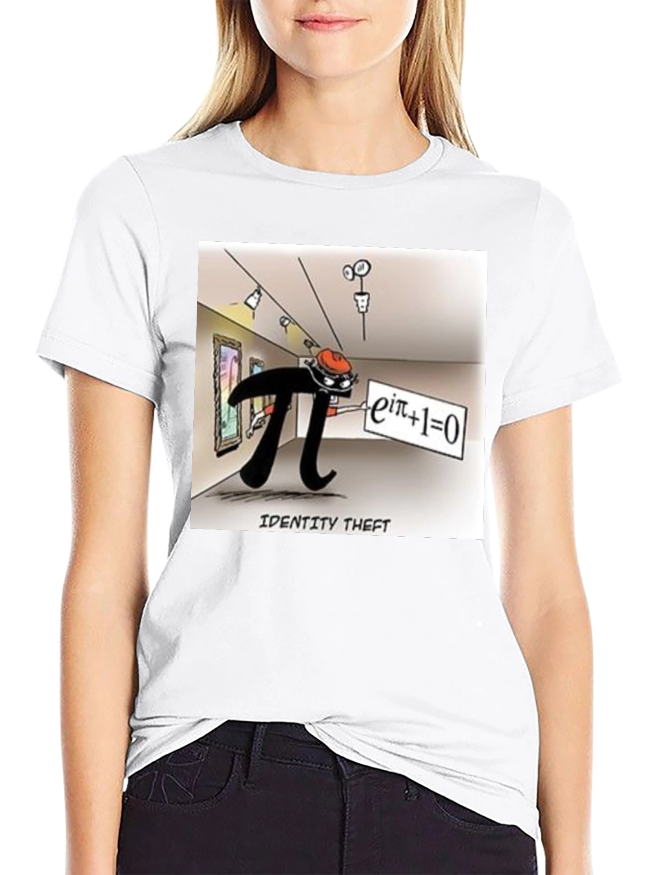 Pi Identity Theft T-Shirt - Math Humor Tee