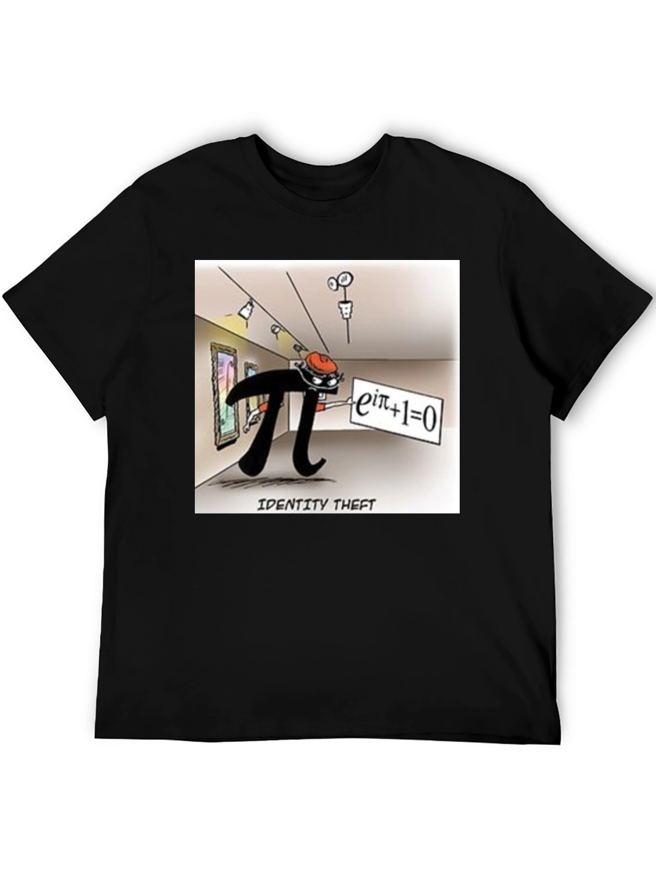 Pi Identity Theft T-Shirt - Math Humor Tee