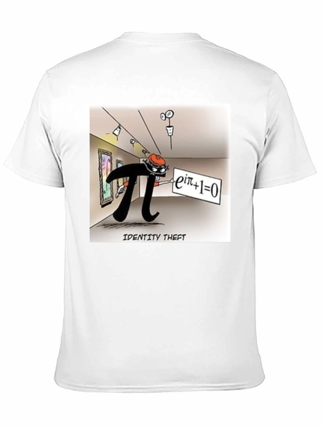 Pi Identity Theft T-Shirt - Math Humor Tee