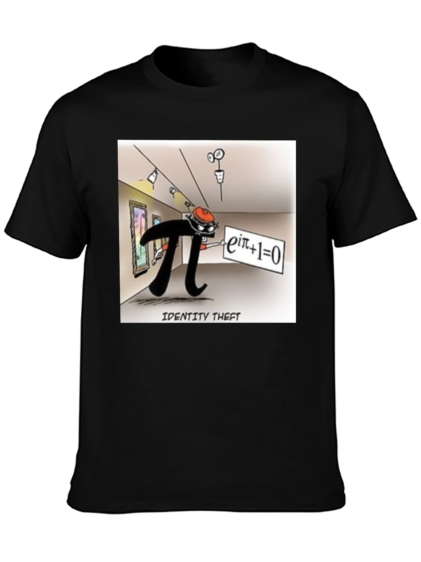 Pi Identity Theft T-Shirt - Math Humor Tee