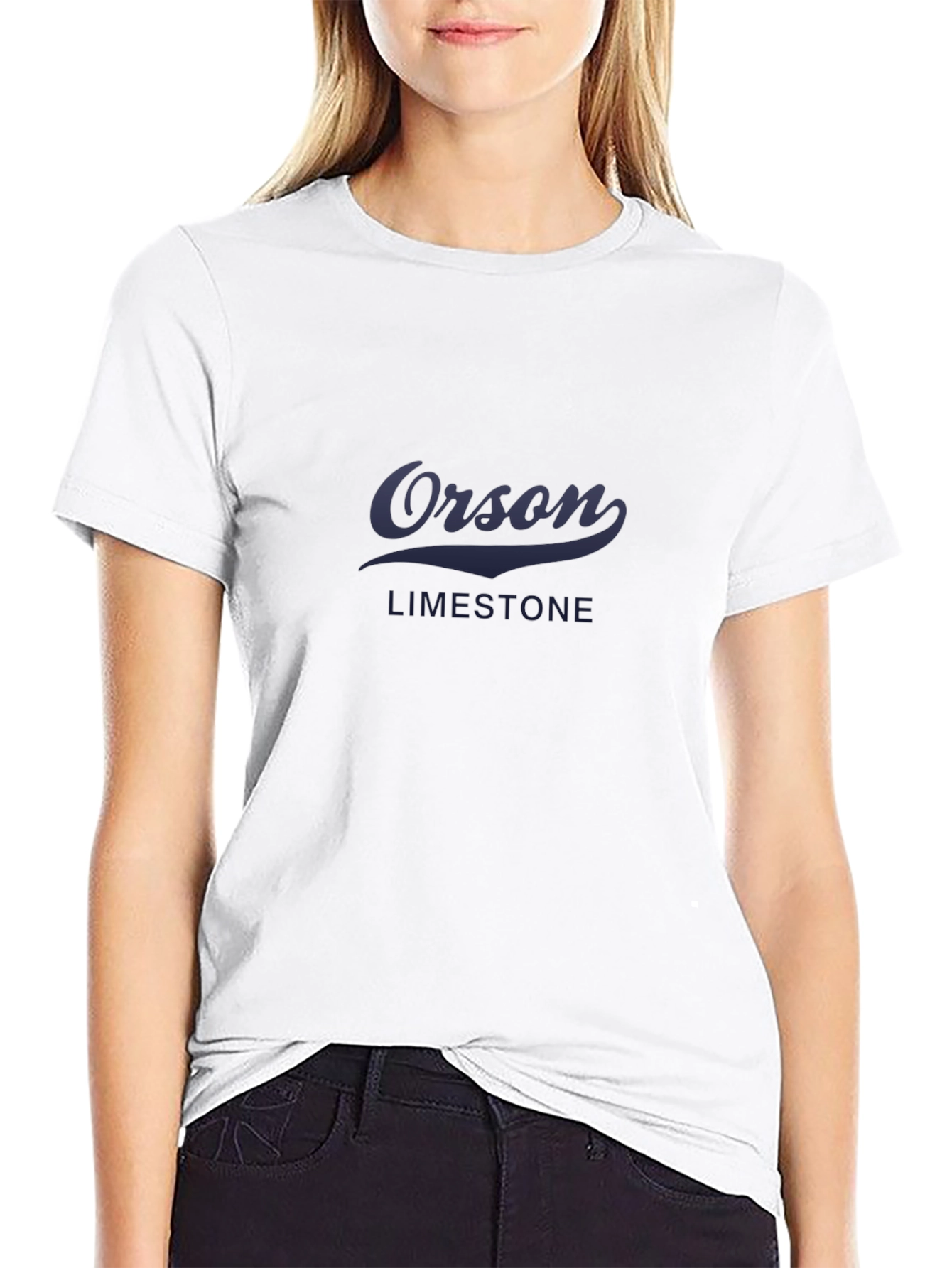 Orson Limestone Black T-Shirt