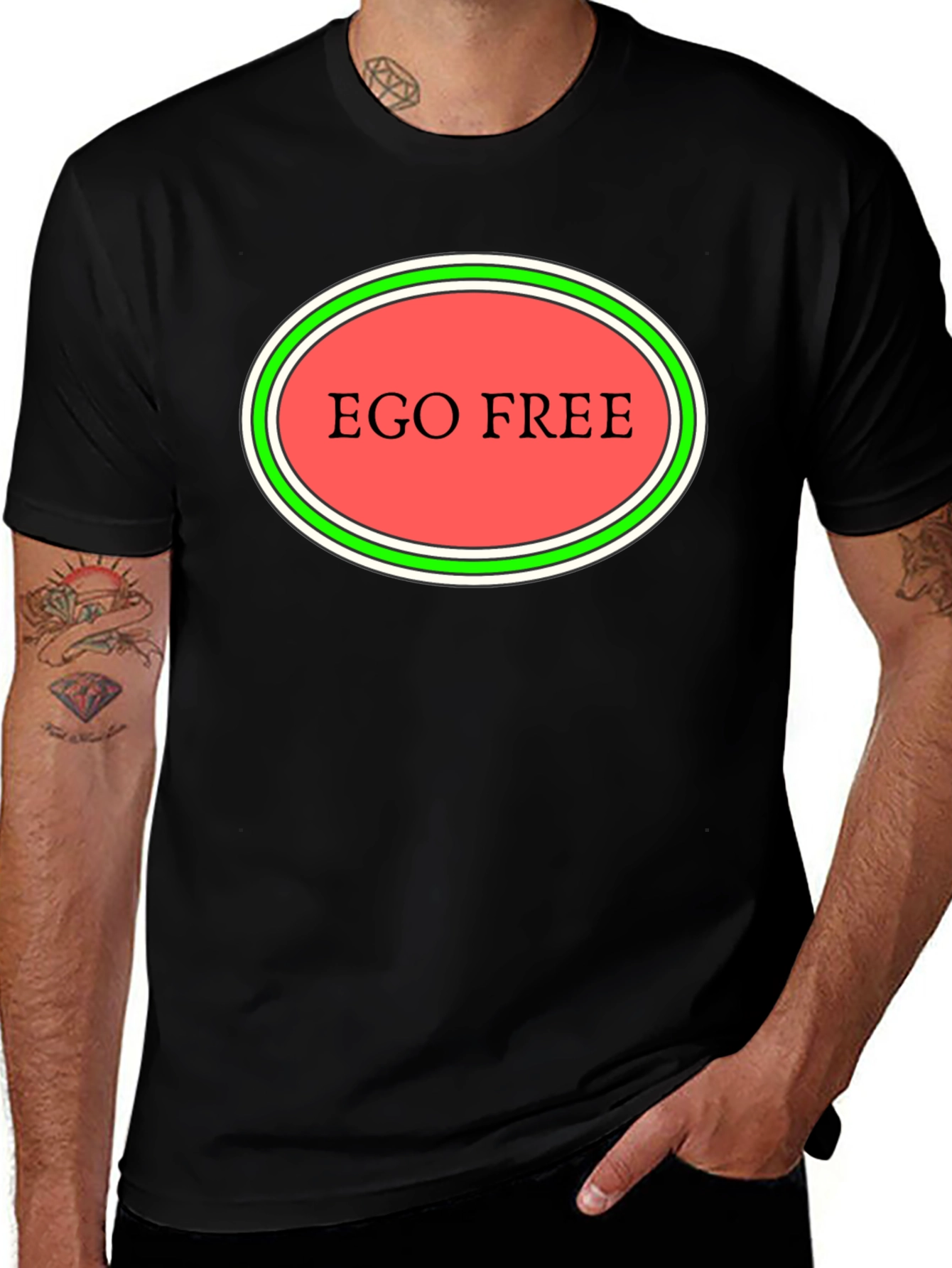 Ego Free Graphic Tee - Soft Cotton Blend