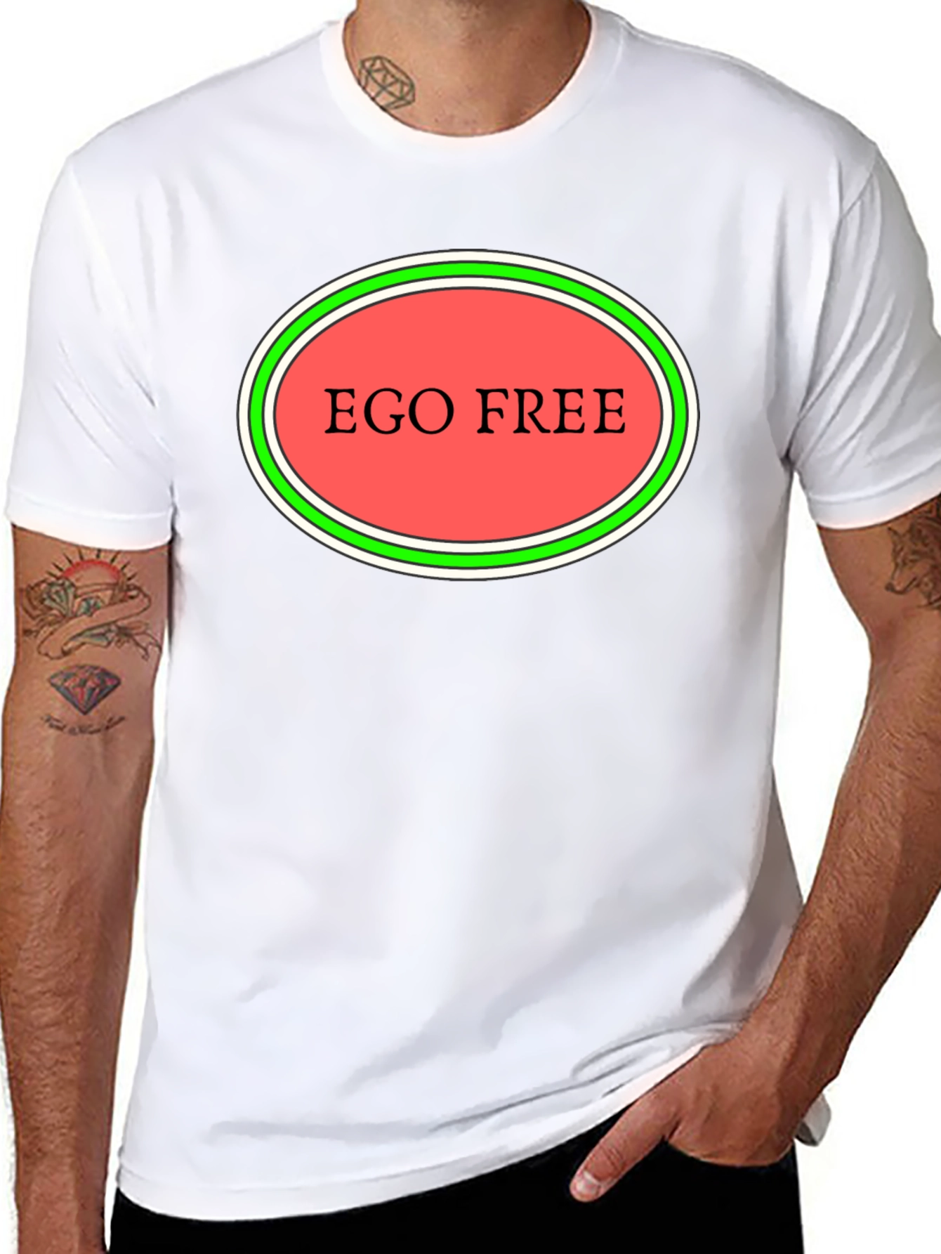 Ego Free Graphic Tee - Soft Cotton Blend
